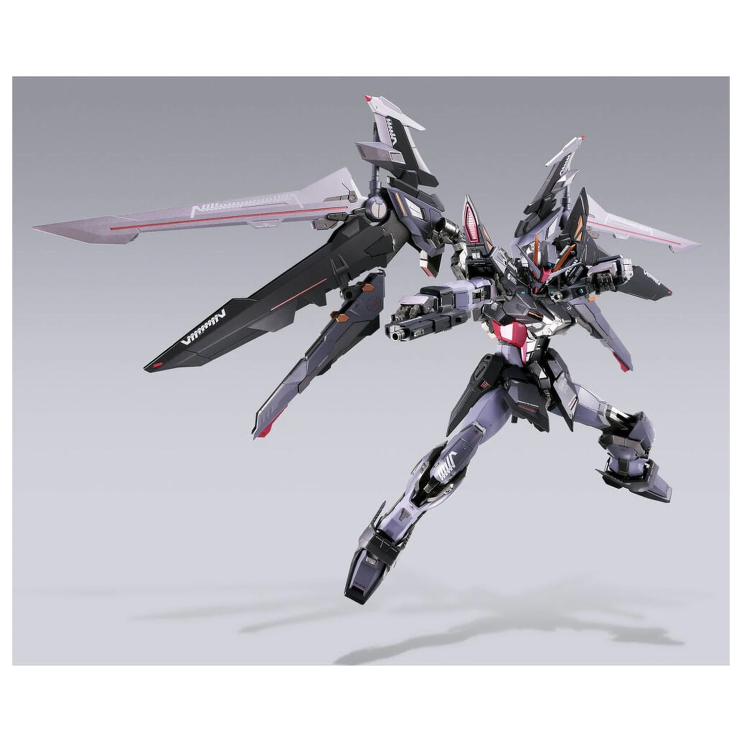 Mobile Suit Gundam Metal Robot Spirits Strike Noir Gundam 20th Memorial Color figura 18 cm fotografija izdelka