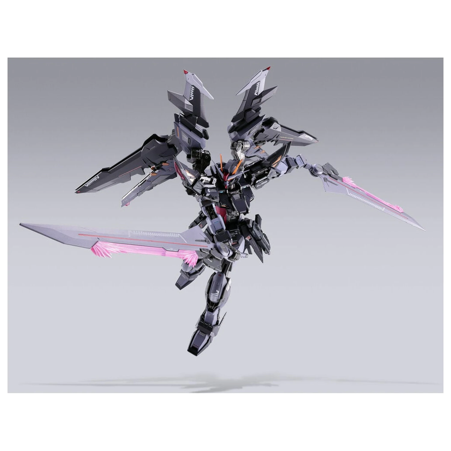 Mobile Suit Gundam Metal Robot Spirits Strike Noir Gundam 20th Memorial Color figura 18 cm fotografija izdelka