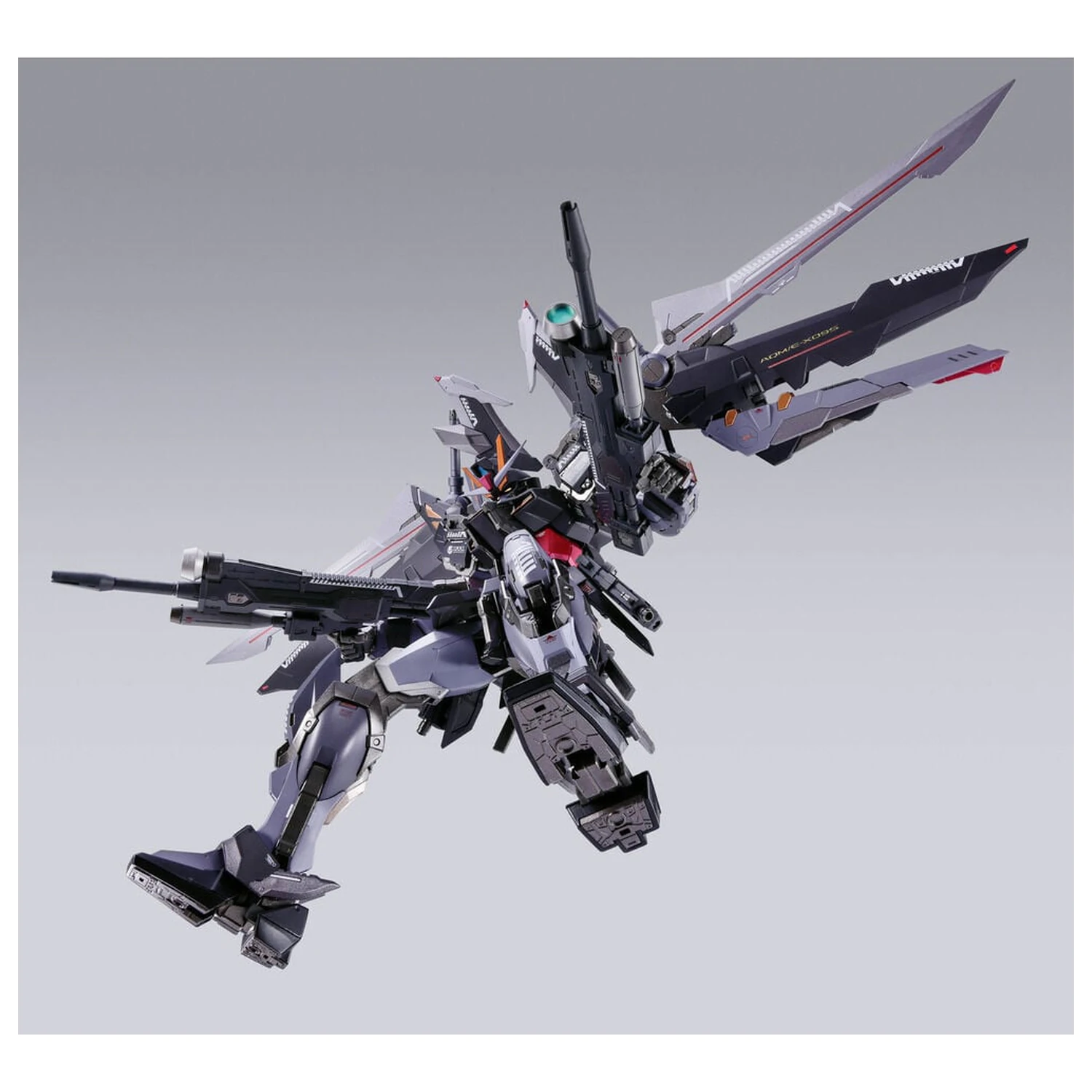 Mobile Suit Gundam Metal Robot Spirits Strike Noir Gundam 20th Memorial Color figura 18 cm fotografija izdelka
