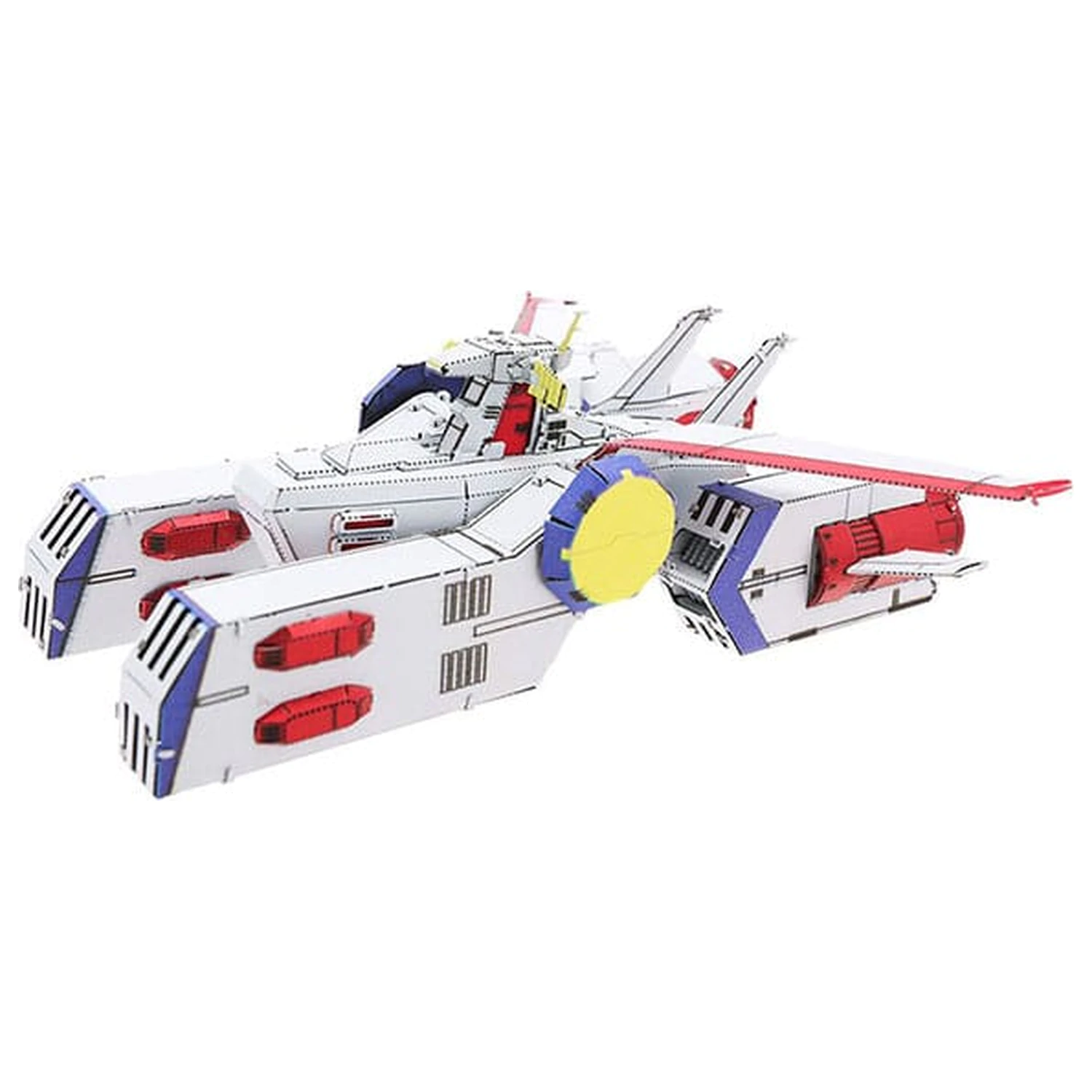 Mobile Suit Gundam Kovinska Nano Sestavljanka Model Komplet White Base 6 cm fotografija izdelka