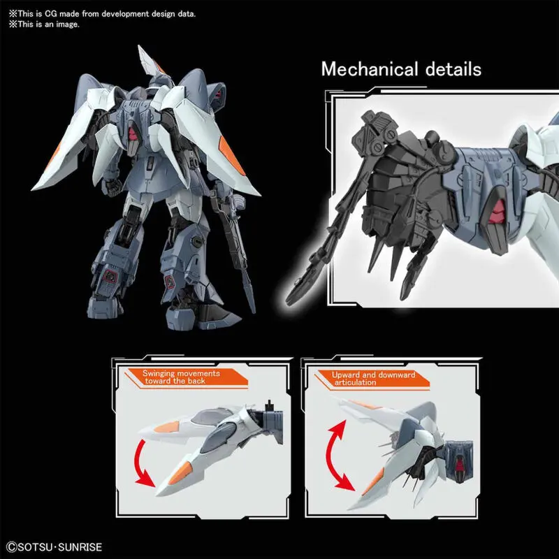 Mobile Suit Gundam Mobile Ginn Model Kit figurica fotografija izdelka