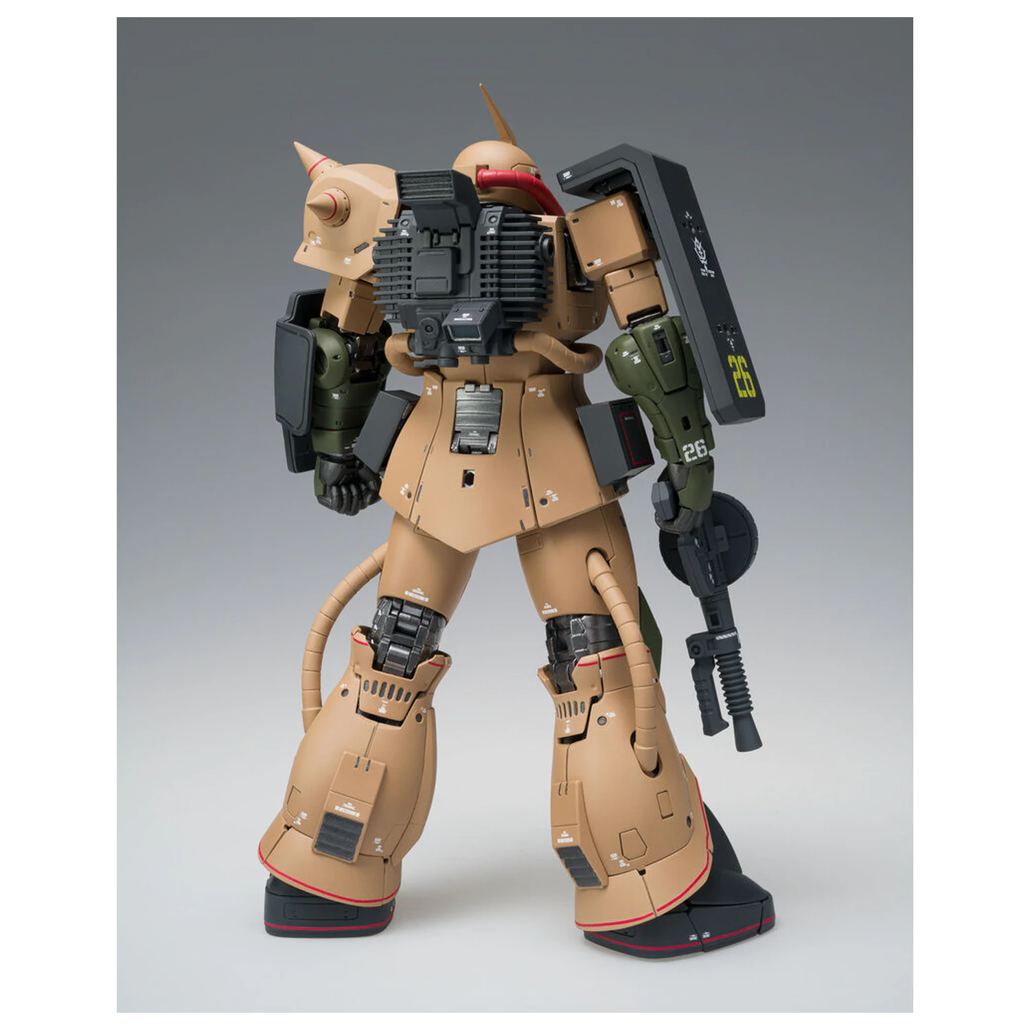 Mobile Suit Gundam MSV Gundam Fix Figuration Metal Composite MS 06D Zaku Desert Type figura 18 cm fotografija izdelka