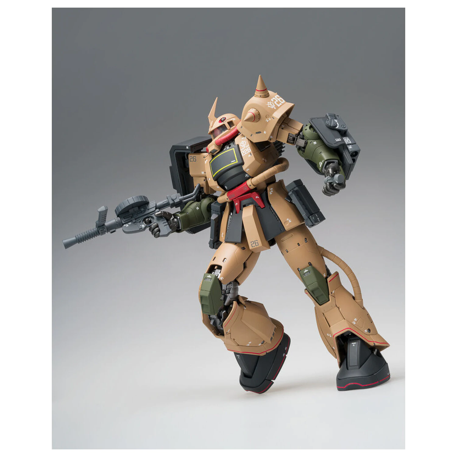 Mobile Suit Gundam MSV Gundam Fix Figuration Metal Composite MS 06D Zaku Desert Type figura 18 cm fotografija izdelka