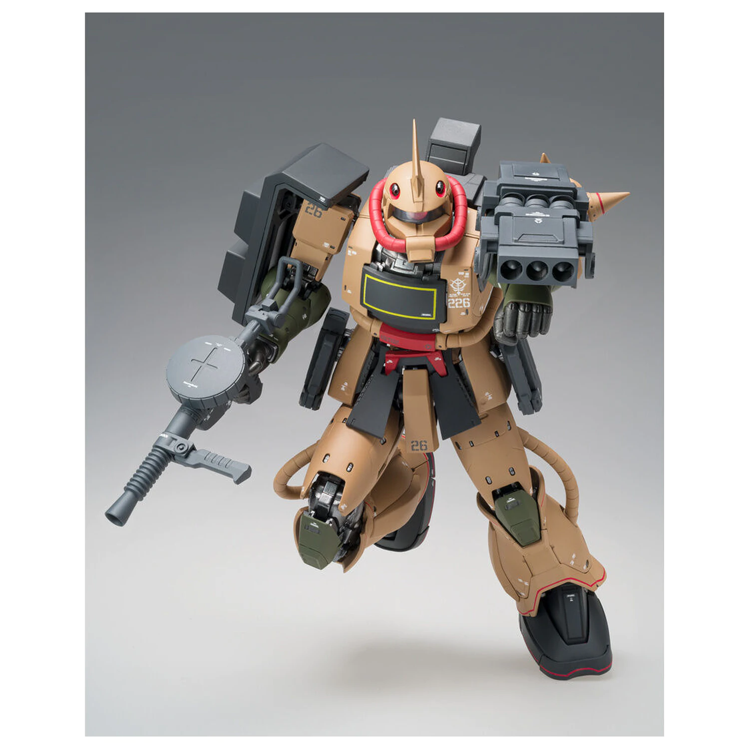 Mobile Suit Gundam MSV Gundam Fix Figuration Metal Composite MS 06D Zaku Desert Type figura 18 cm fotografija izdelka