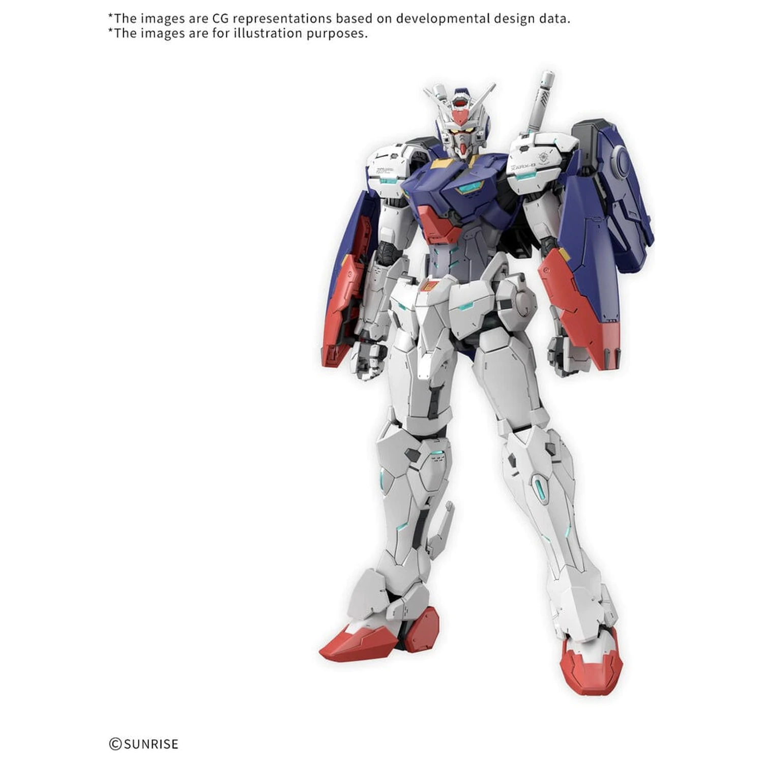 Mobile Suit Gundam RG XARX ZERO Gundam Zero HG model komplet figurica v merilu 1/144 fotografija izdelka