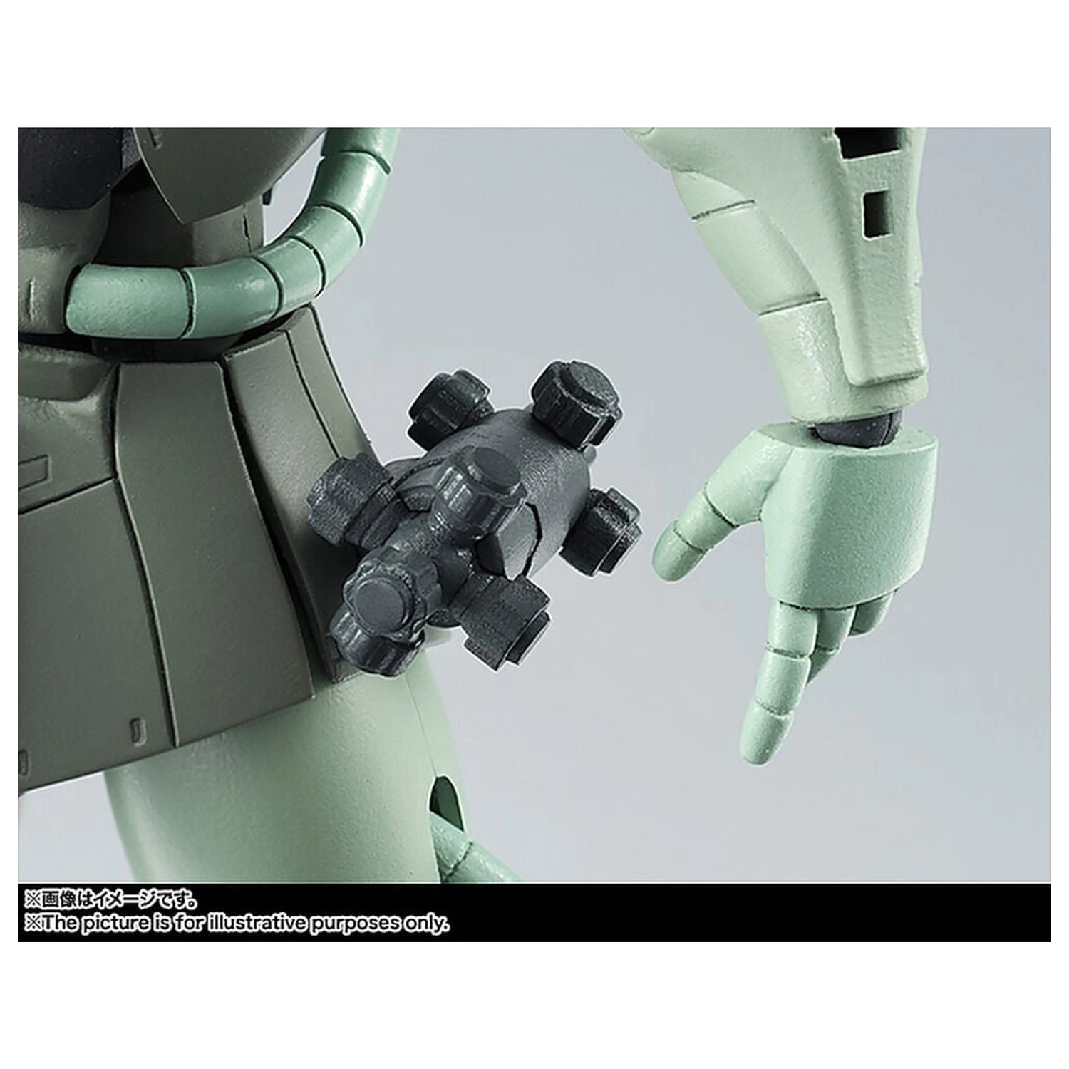 Mobile Suit Gundam Robot Spirits MS 06 Zaku ver ANIME Reissue figura 12,5 cm fotografija izdelka