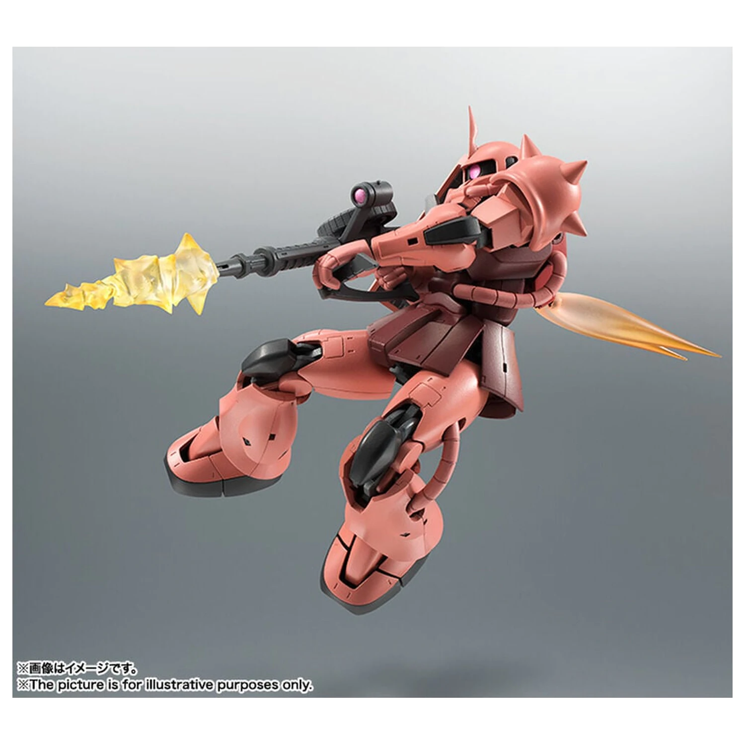 Mobile Suit Gundam Robot Spirits MS 06S Chars Zaku ver ANIME ponovno izdana figura 12,5 cm fotografija izdelka