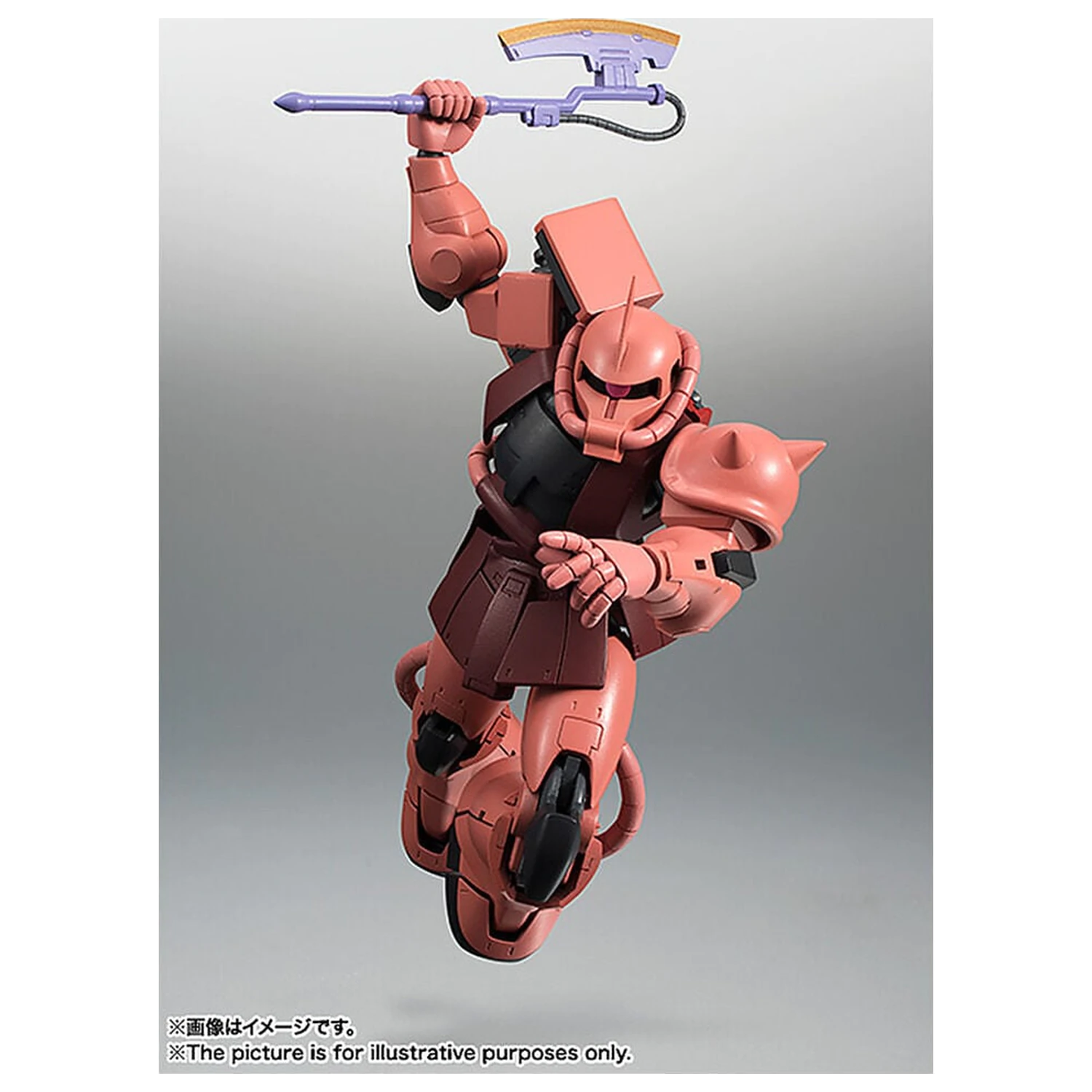 Mobile Suit Gundam Robot Spirits MS 06S Chars Zaku ver ANIME ponovno izdana figura 12,5 cm fotografija izdelka