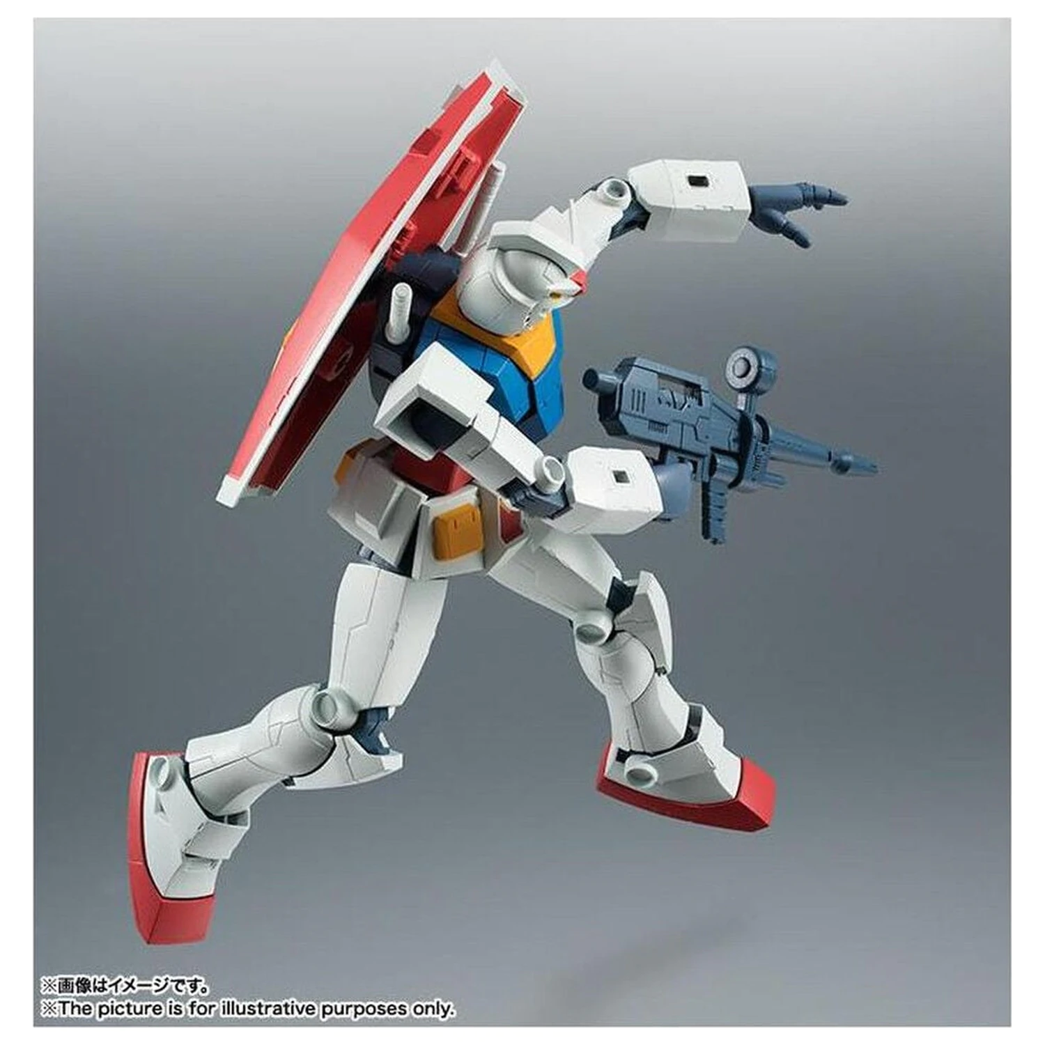 Mobile Suit Gundam Robot Spirits RX 78 2 Gundam ver ANIME ponovno izdana figura 12,5 cm fotografija izdelka