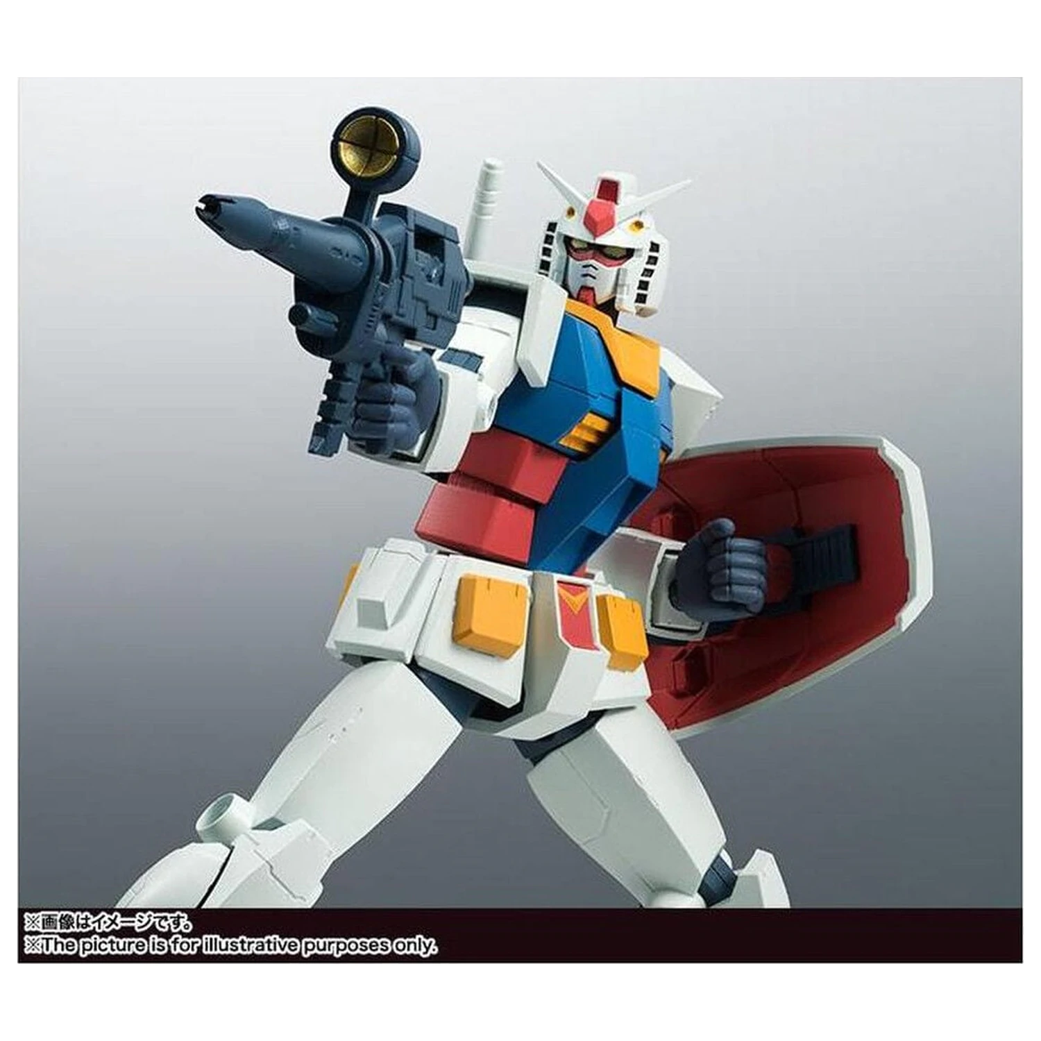 Mobile Suit Gundam Robot Spirits RX 78 2 Gundam ver ANIME ponovno izdana figura 12,5 cm fotografija izdelka