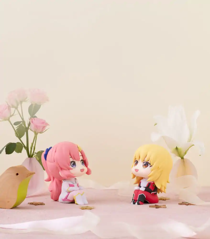 Mobile Suit Gundam Seed Freedom Look Up PVC kip Lacus Clyne & Cagalli Yula Athha (z darilom) 11 cm fotografija izdelka