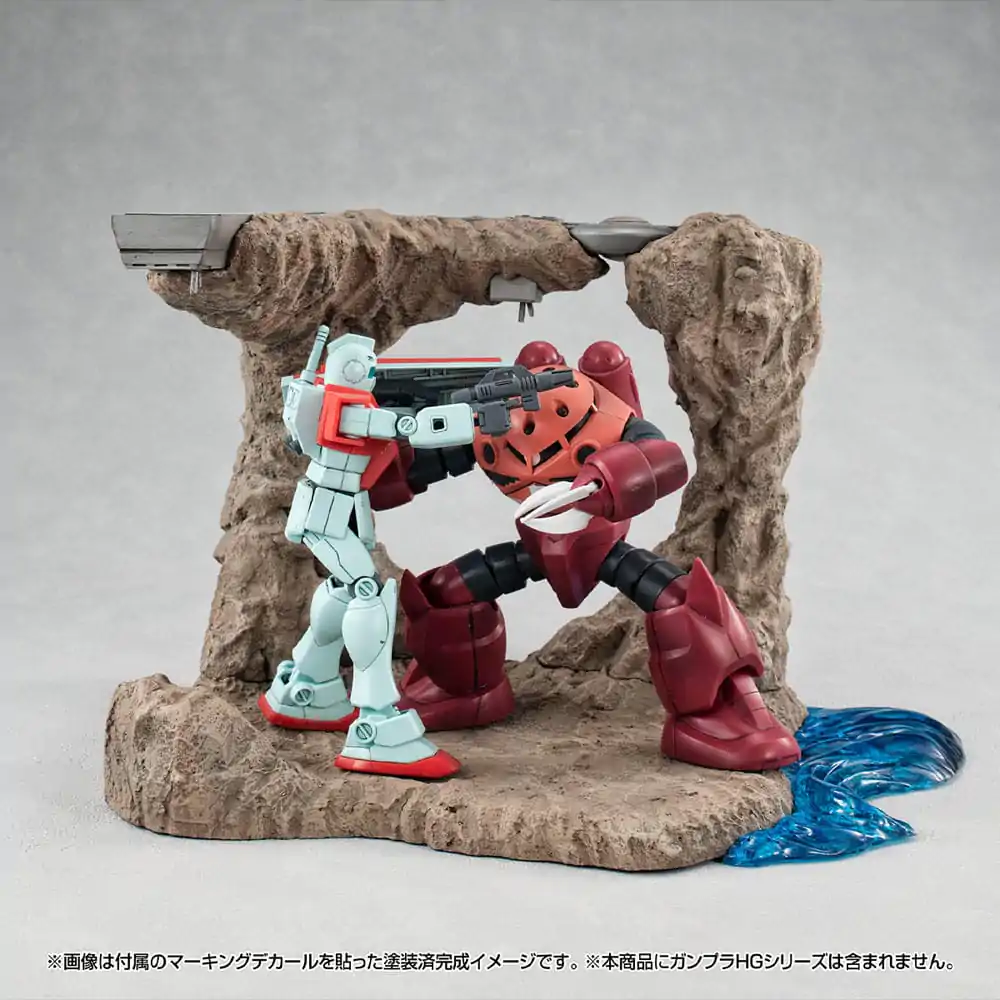 Mobile Suit Gundam SEED RM Series Realistic Model Series Diorama 1/144 G Structure (GS01) Tragedy in Jaburo Material Color Edition 16 cm fotografija izdelka