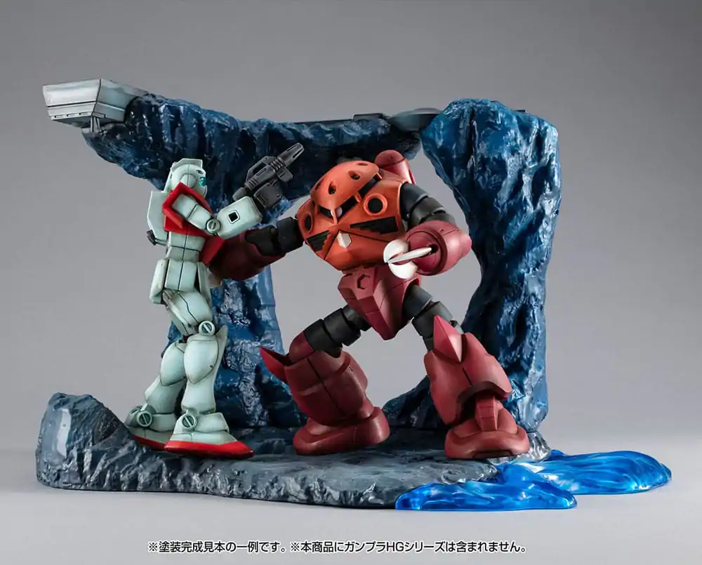 Mobile Suit Gundam SEED RM Series Realistic Model Series Diorama 1/144 G Structure (GS01) Tragedy in Jaburo Material Color Edition 16 cm fotografija izdelka