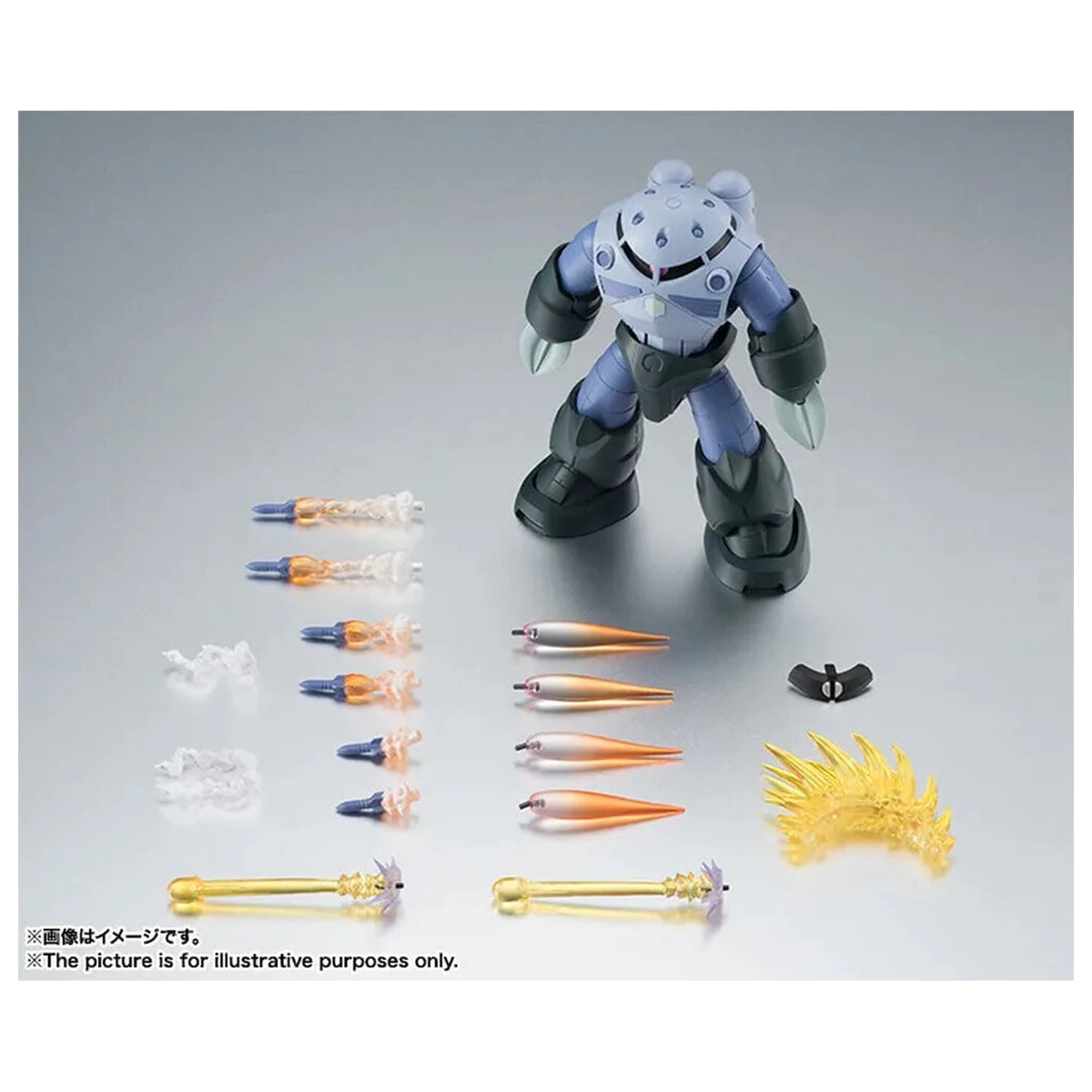 Mobile Suit Gundam The Robot Spirits Side MS MSM-07 Z'Gok ver. A.N.I.M.E. figura 13 cm fotografija izdelka