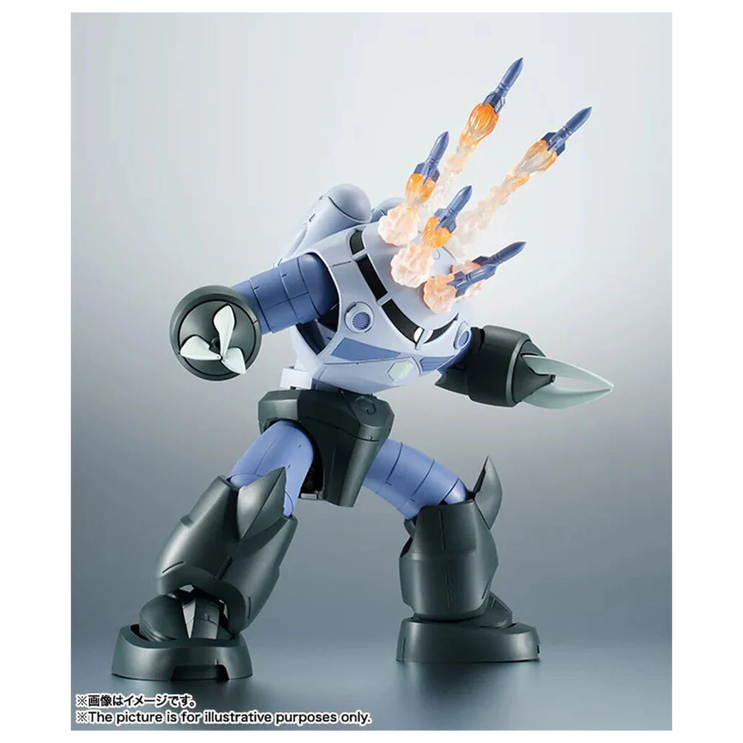 Mobile Suit Gundam The Robot Spirits Side MS MSM-07 Z'Gok ver. A.N.I.M.E. figura 13 cm fotografija izdelka