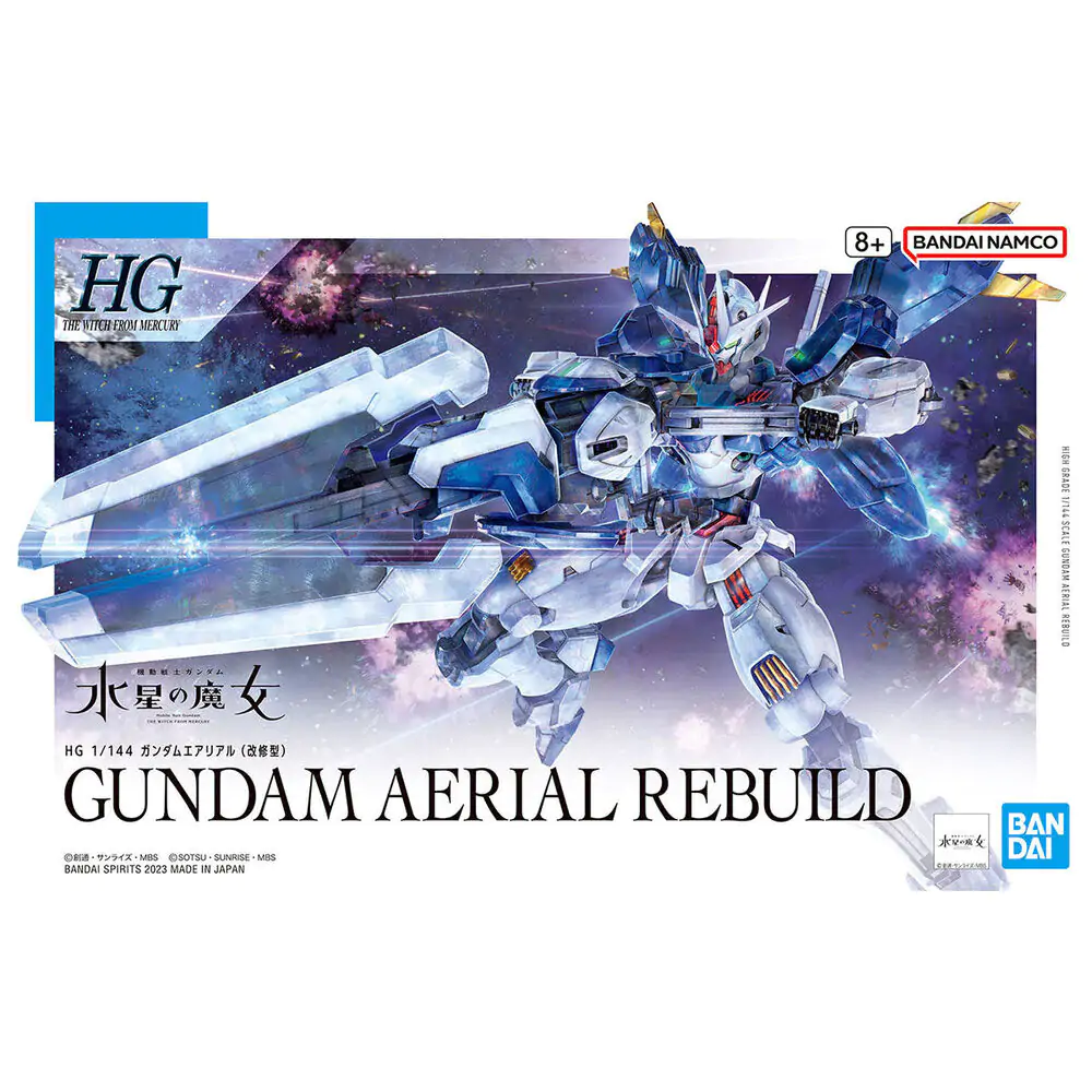 Mobile Suit Gundam: The Witch from Mercury Aerial Rebuild figura fotografija izdelka