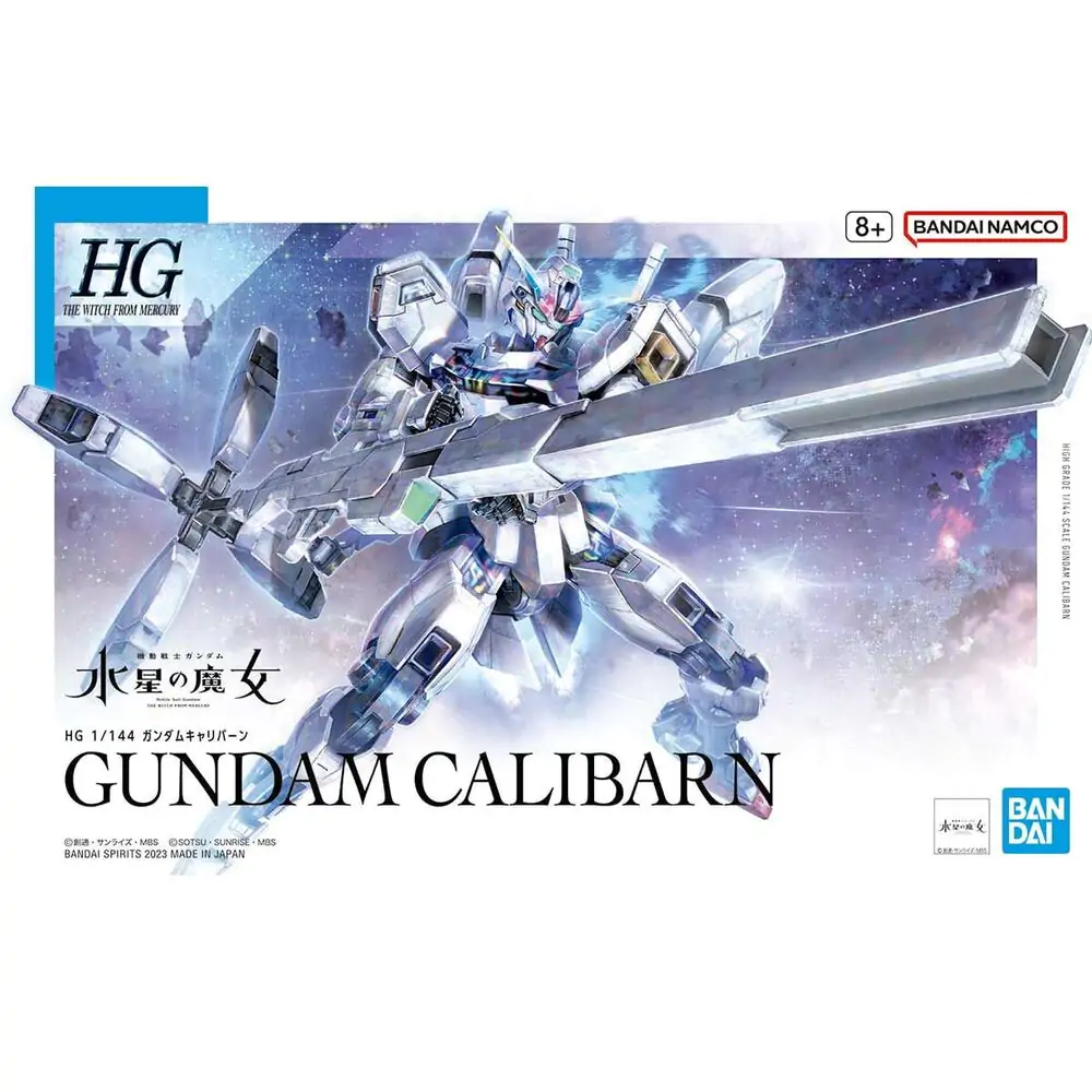 Mobile Suit Gundam: The Witch from Mercury Gundam Calibarn figura fotografija izdelka
