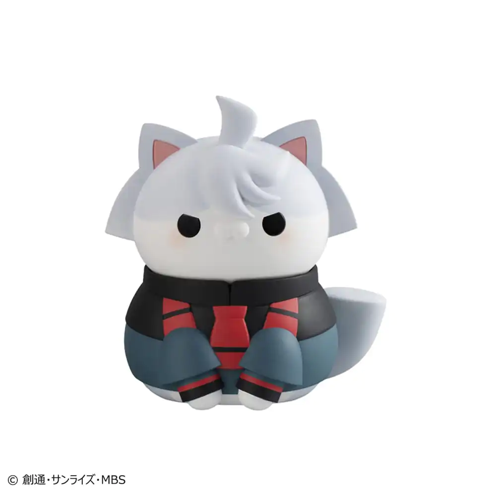 Mobile Suit Gundam The Witch From Mercury Mega Cat Project Zbirateljske figurice Nyanto! The Big Cat From Mercury Series Set 10 cm (Z darilom) fotografija izdelka