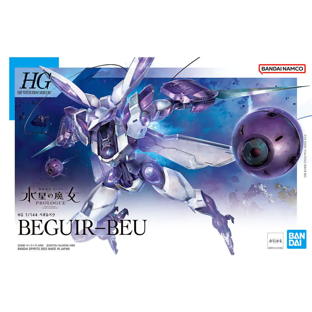 Mobile Suit Gundam: The Witch from Mercury Prologue Beguir-Beu figura fotografija izdelka