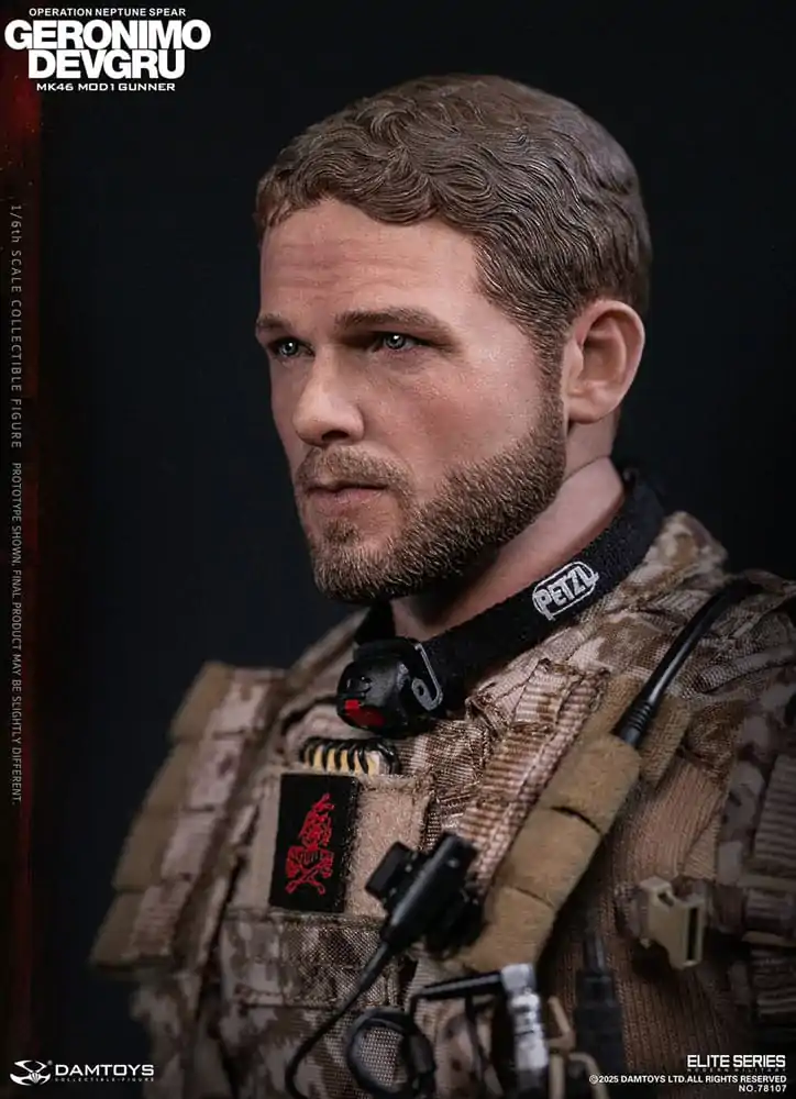 Moderna vojaška akcijska figura 1/6 Geronimo Devgru - MK46 MOD1 Gunner (Operation Neptune Spear) 30 cm fotografija izdelka