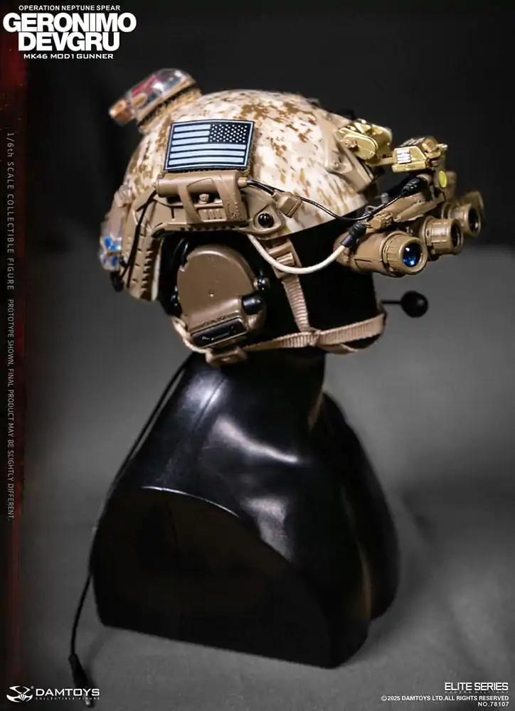 Moderna vojaška akcijska figura 1/6 Geronimo Devgru - MK46 MOD1 Gunner (Operation Neptune Spear) 30 cm fotografija izdelka