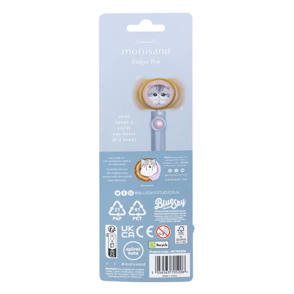 Mofusand Fidget kemični svinčnik fotografija izdelka