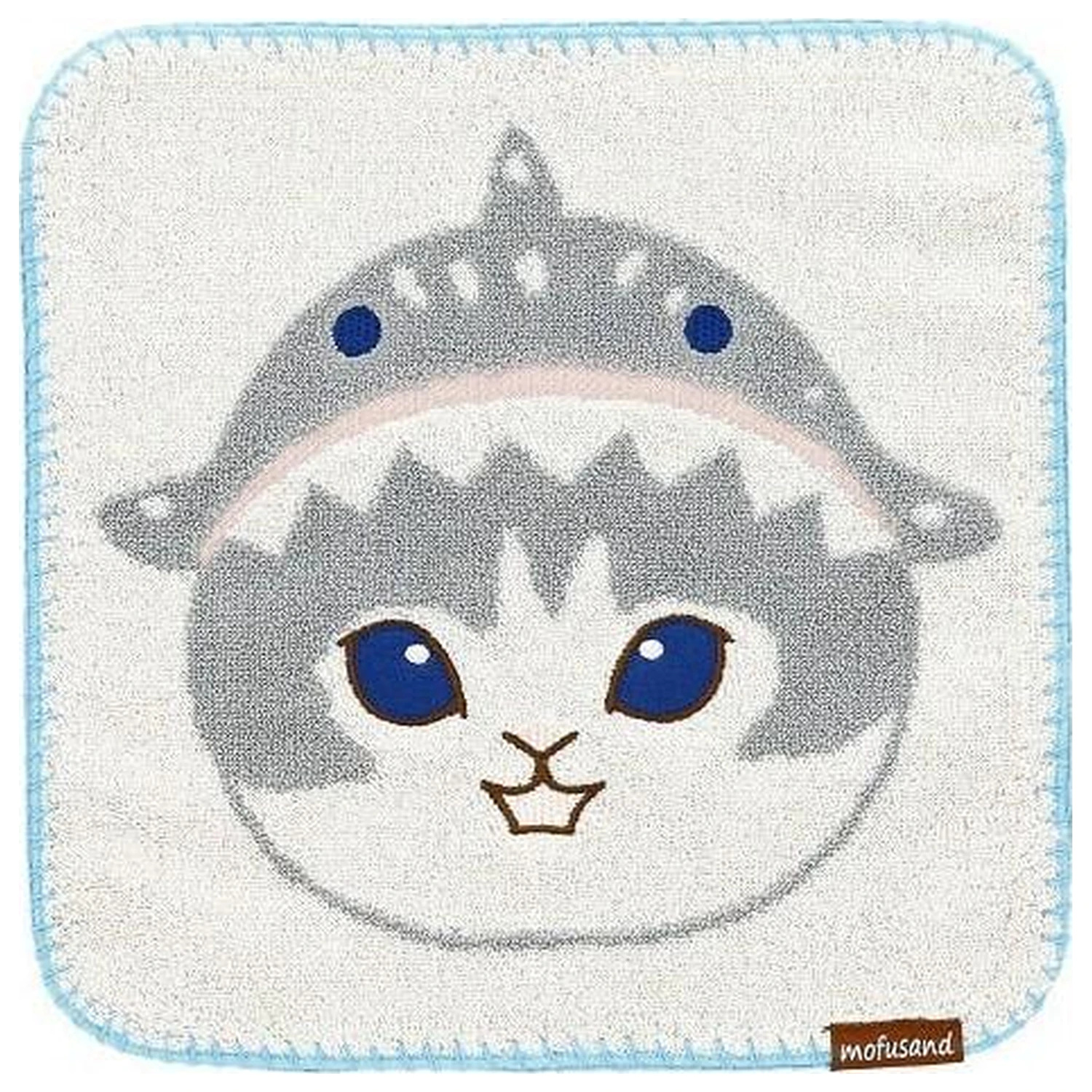 Mofusand Kitten-Nyan Shark mini brisača fotografija izdelka