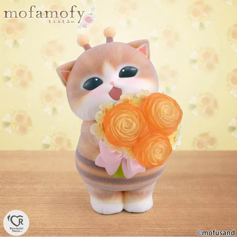 Mofusand Mofamofy Hachinyan figura 9 cm fotografija izdelka