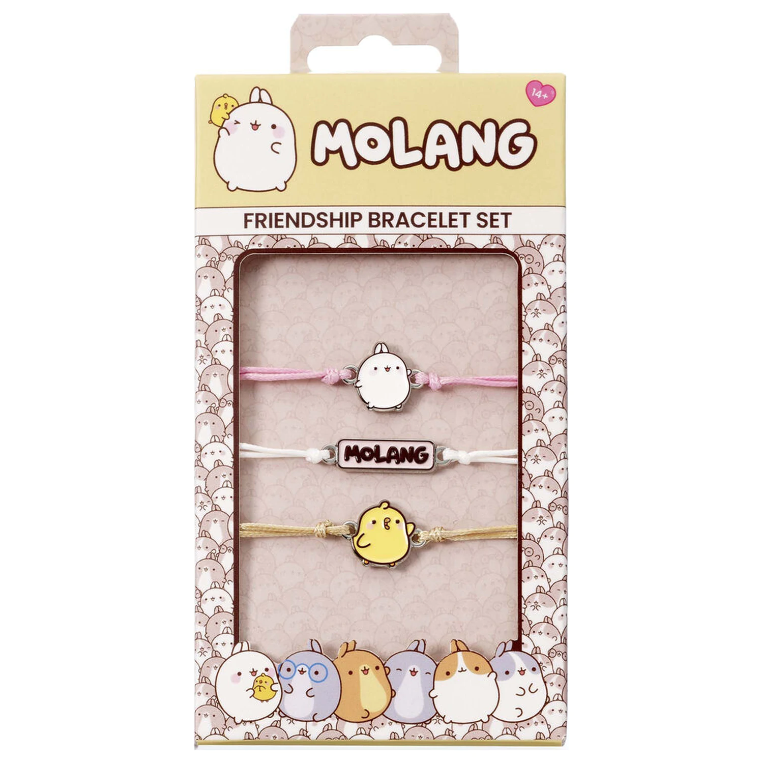 Molang set 3 zapestnic prijateljstva fotografija izdelka