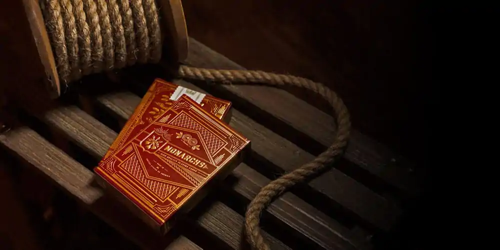 Monarchs Igralne Karte Rdeče fotografija izdelka