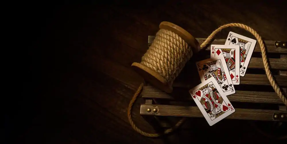 Monarchs Igralne Karte Rdeče fotografija izdelka