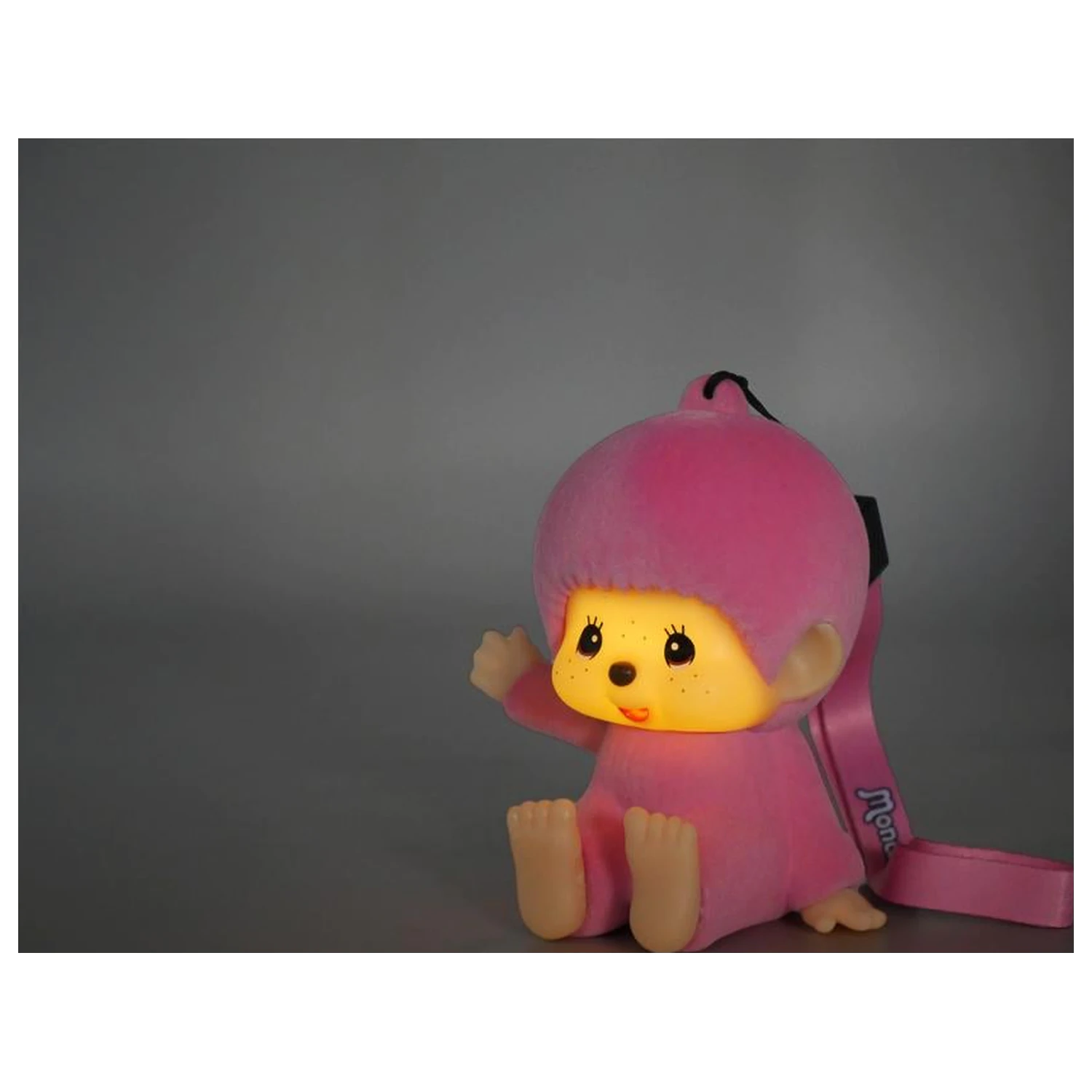 Monchhichi LED svetleča roza figura 9cm fotografija izdelka
