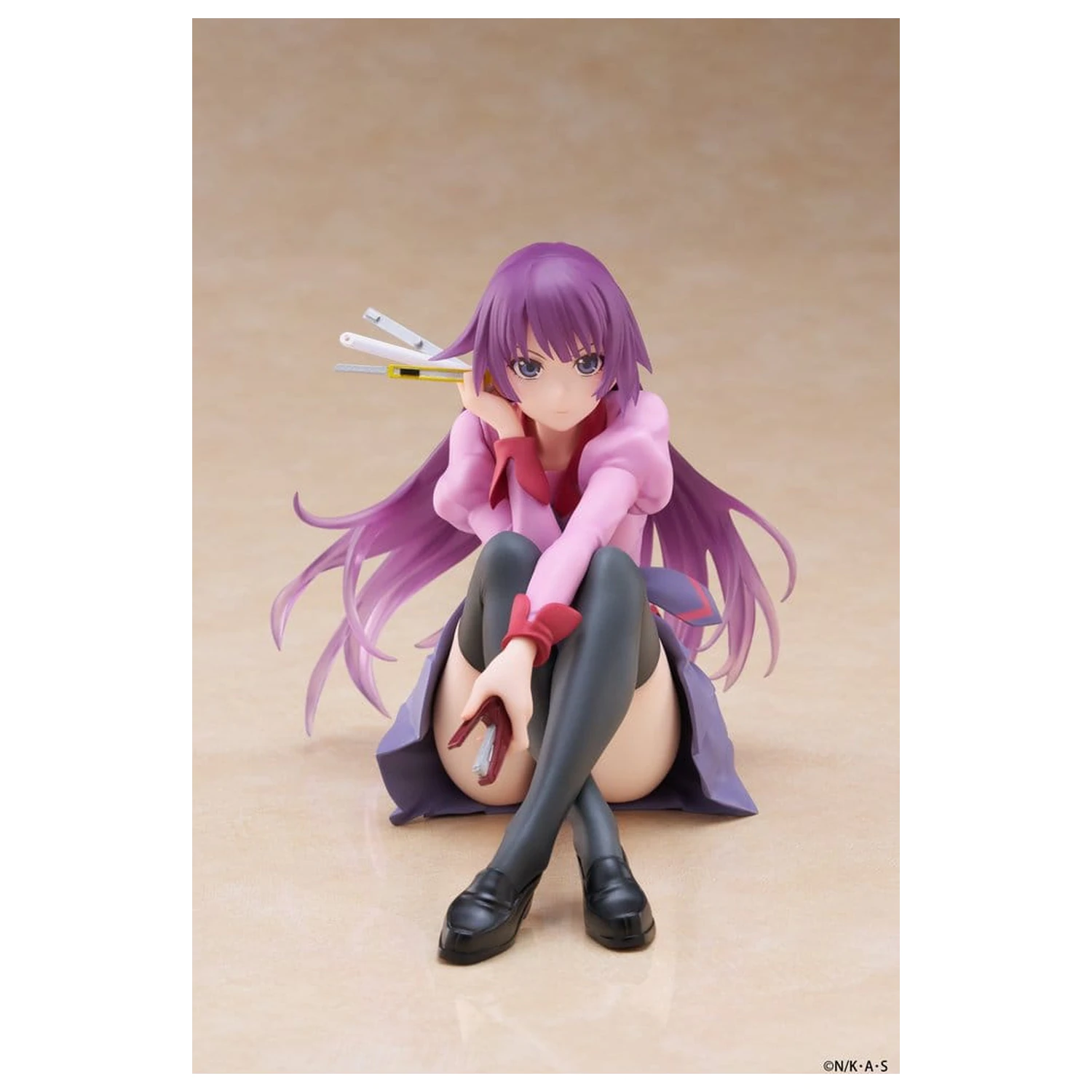 Monogatari PVC Kip Namizna prikupna figura Hitagi Senjougahara 13 cm fotografija izdelka