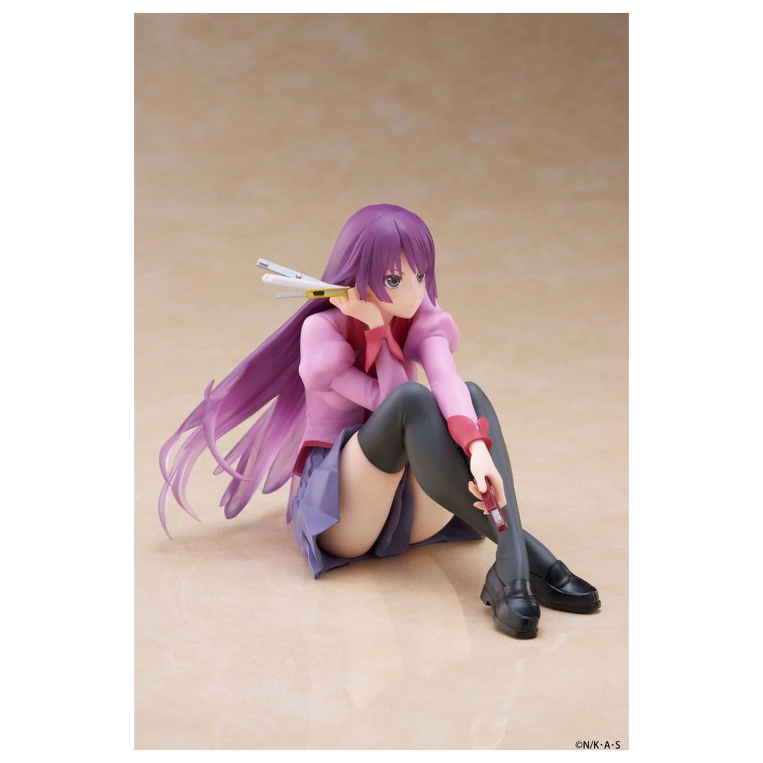Monogatari PVC Kip Namizna prikupna figura Hitagi Senjougahara 13 cm fotografija izdelka