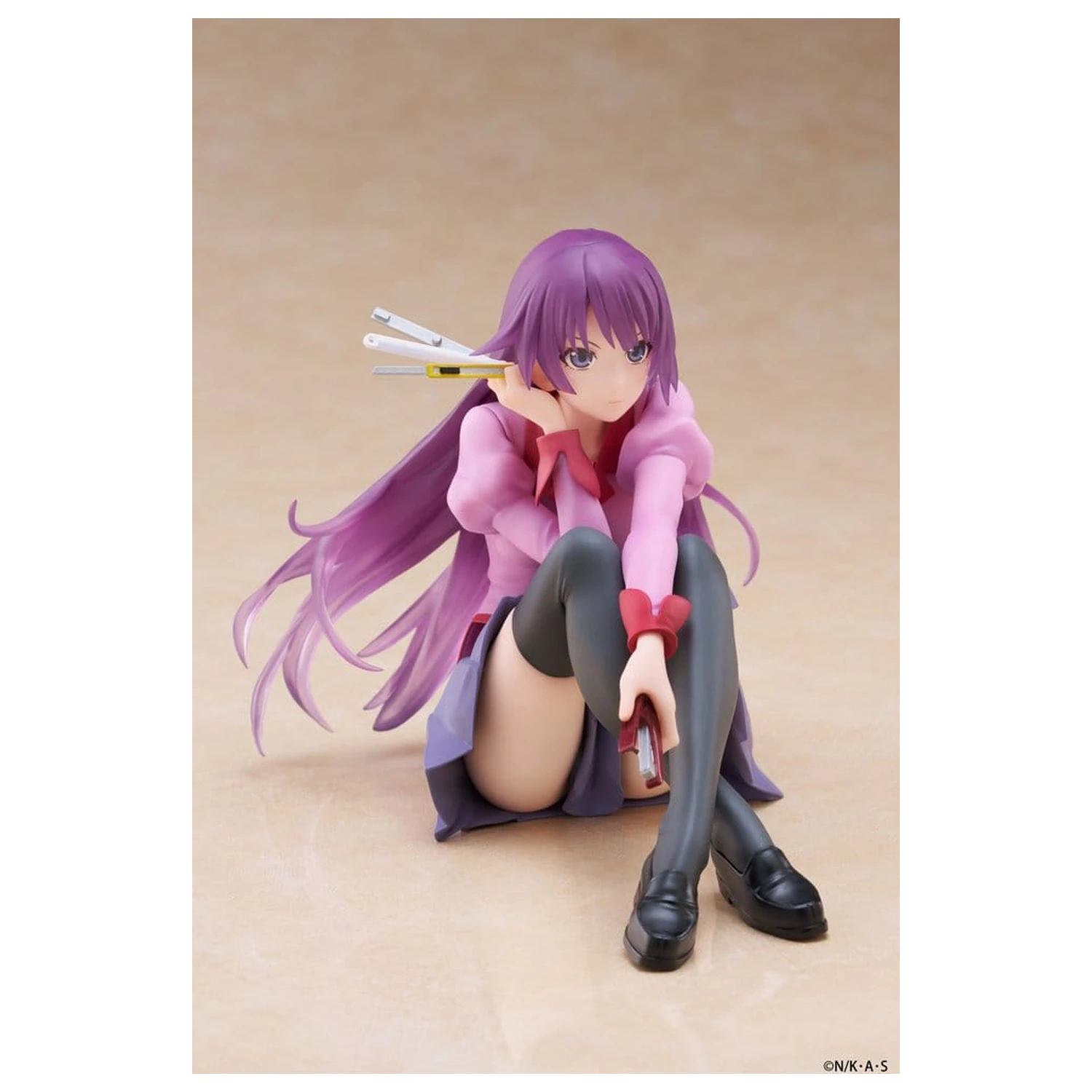 Monogatari PVC Kip Namizna prikupna figura Hitagi Senjougahara 13 cm fotografija izdelka