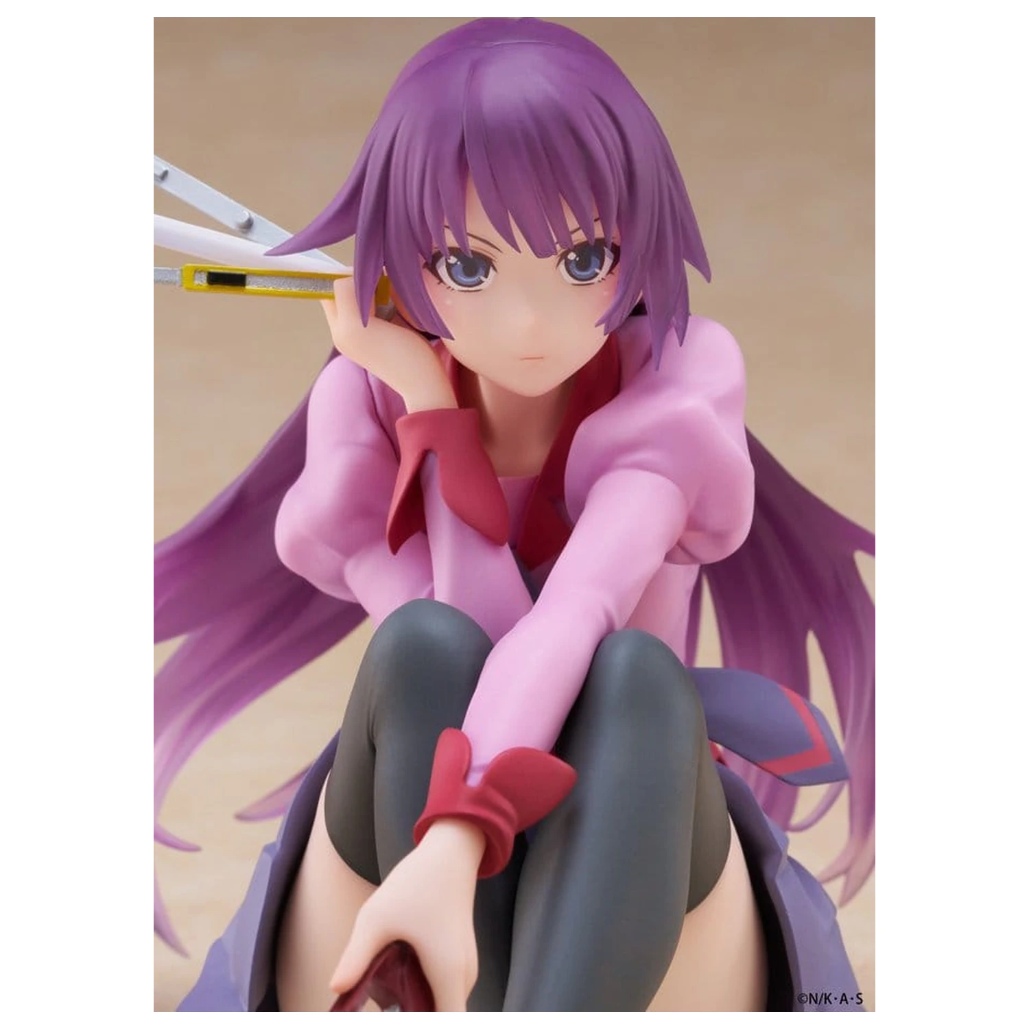 Monogatari PVC Kip Namizna prikupna figura Hitagi Senjougahara 13 cm fotografija izdelka