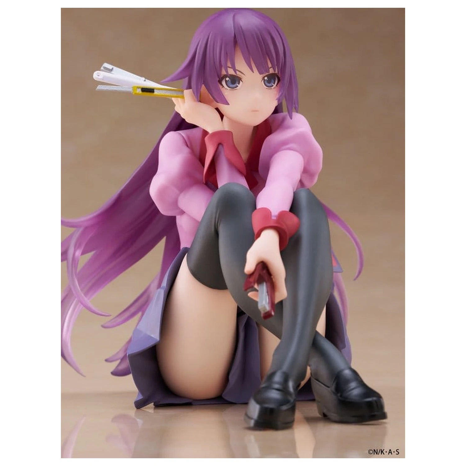 Monogatari PVC Kip Namizna prikupna figura Hitagi Senjougahara 13 cm fotografija izdelka