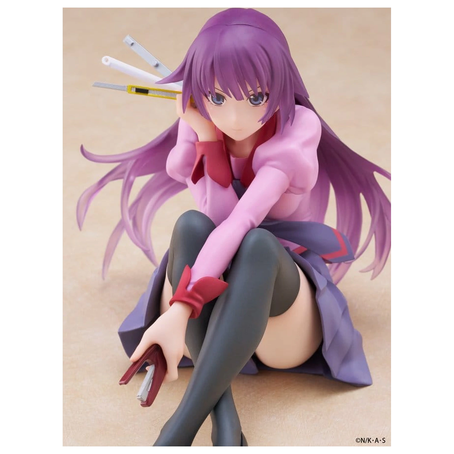 Monogatari PVC Kip Namizna prikupna figura Hitagi Senjougahara 13 cm fotografija izdelka