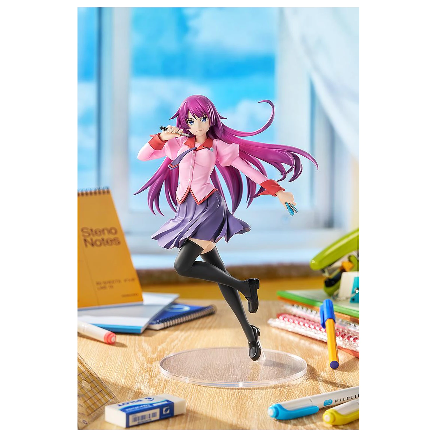 MONOGATARI Hitagi Senjyogahara Pop Up Parade L figura 23cm fotografija izdelka