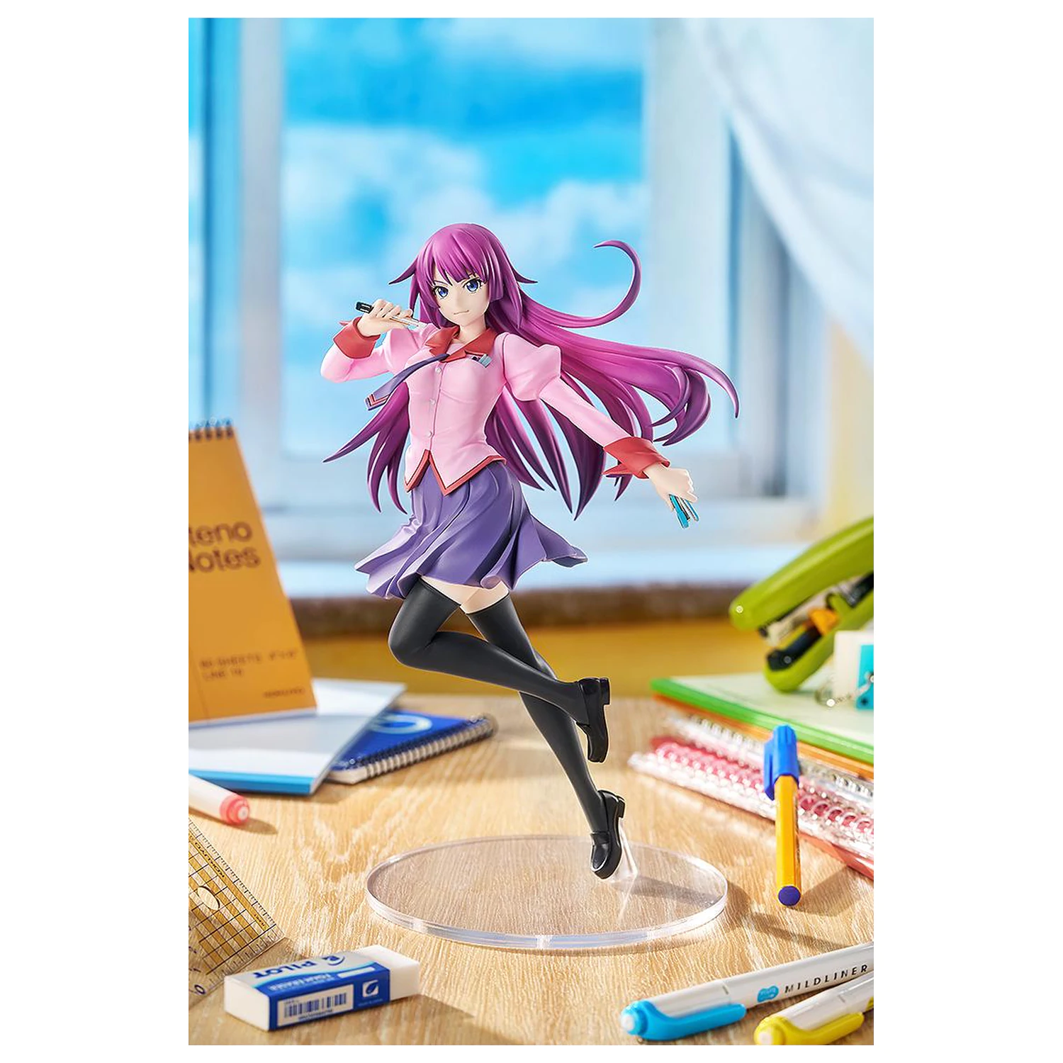 MONOGATARI Hitagi Senjyogahara Pop Up Parade L figura 23cm fotografija izdelka