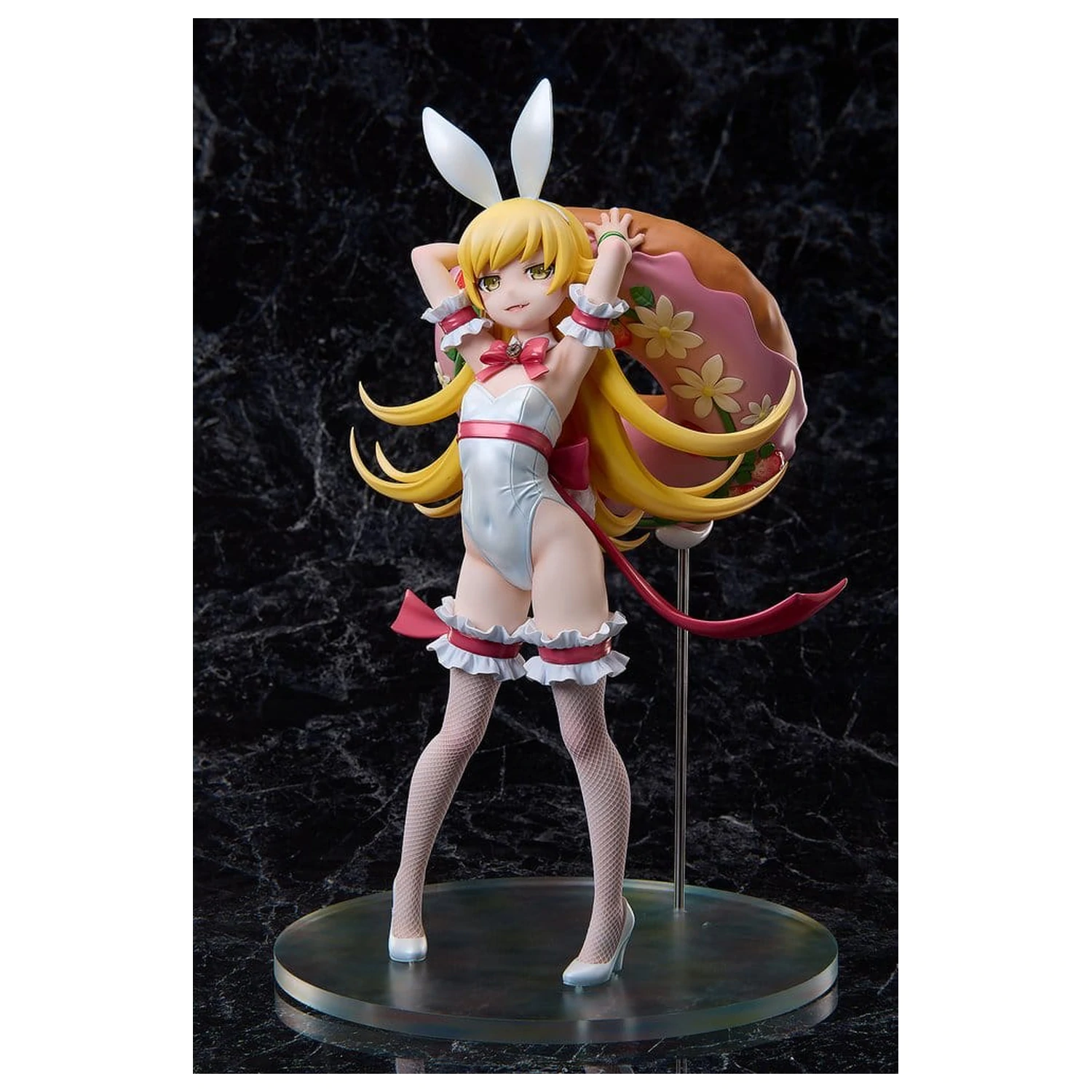 Monogatari Series PVC kip 1/4 Shinobu Oshino White Bunny Ver. 35 cm fotografija izdelka
