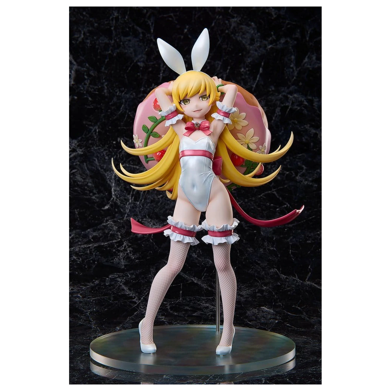 Monogatari Series PVC kip 1/4 Shinobu Oshino White Bunny Ver. 35 cm fotografija izdelka