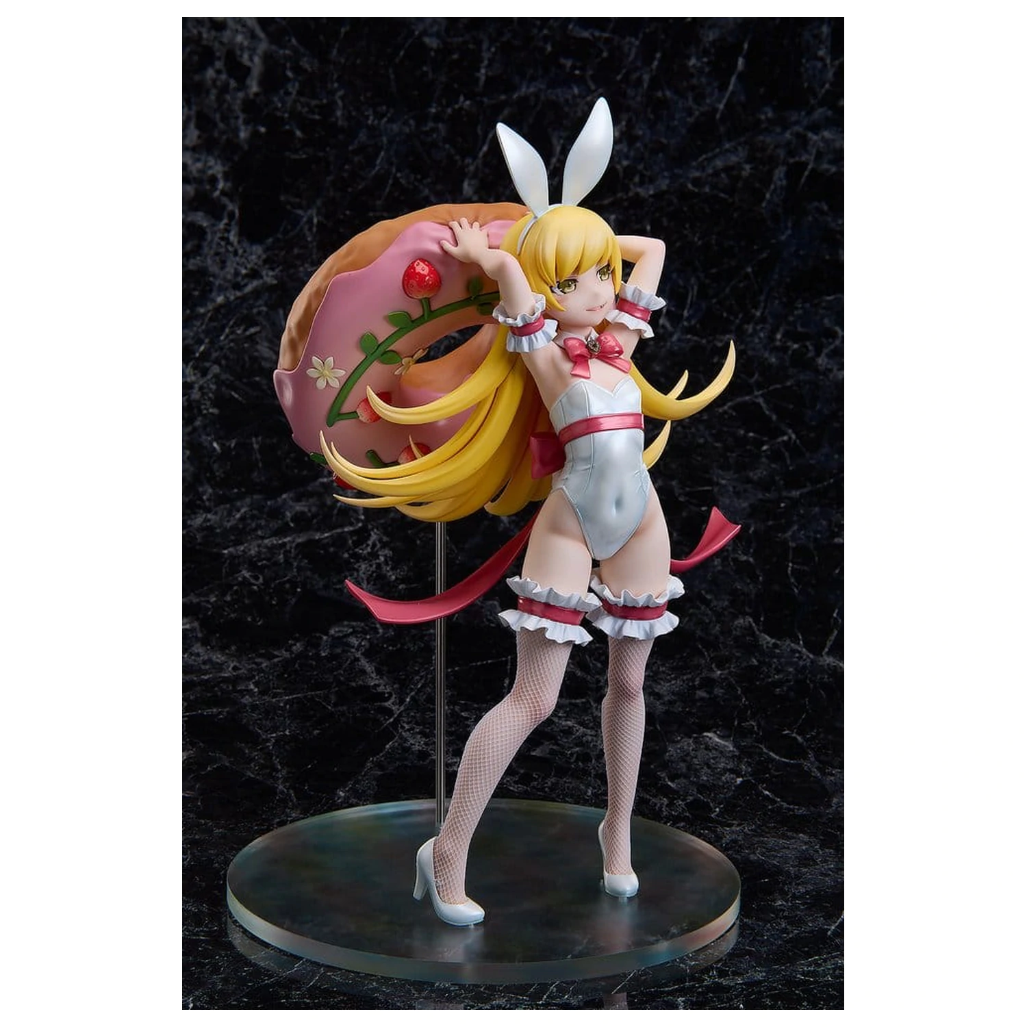 Monogatari Series PVC kip 1/4 Shinobu Oshino White Bunny Ver. 35 cm fotografija izdelka