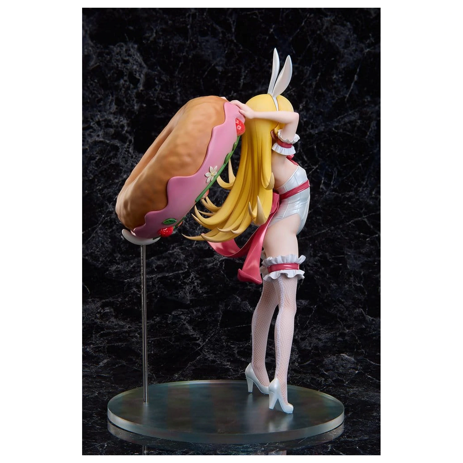 Monogatari Series PVC kip 1/4 Shinobu Oshino White Bunny Ver. 35 cm fotografija izdelka