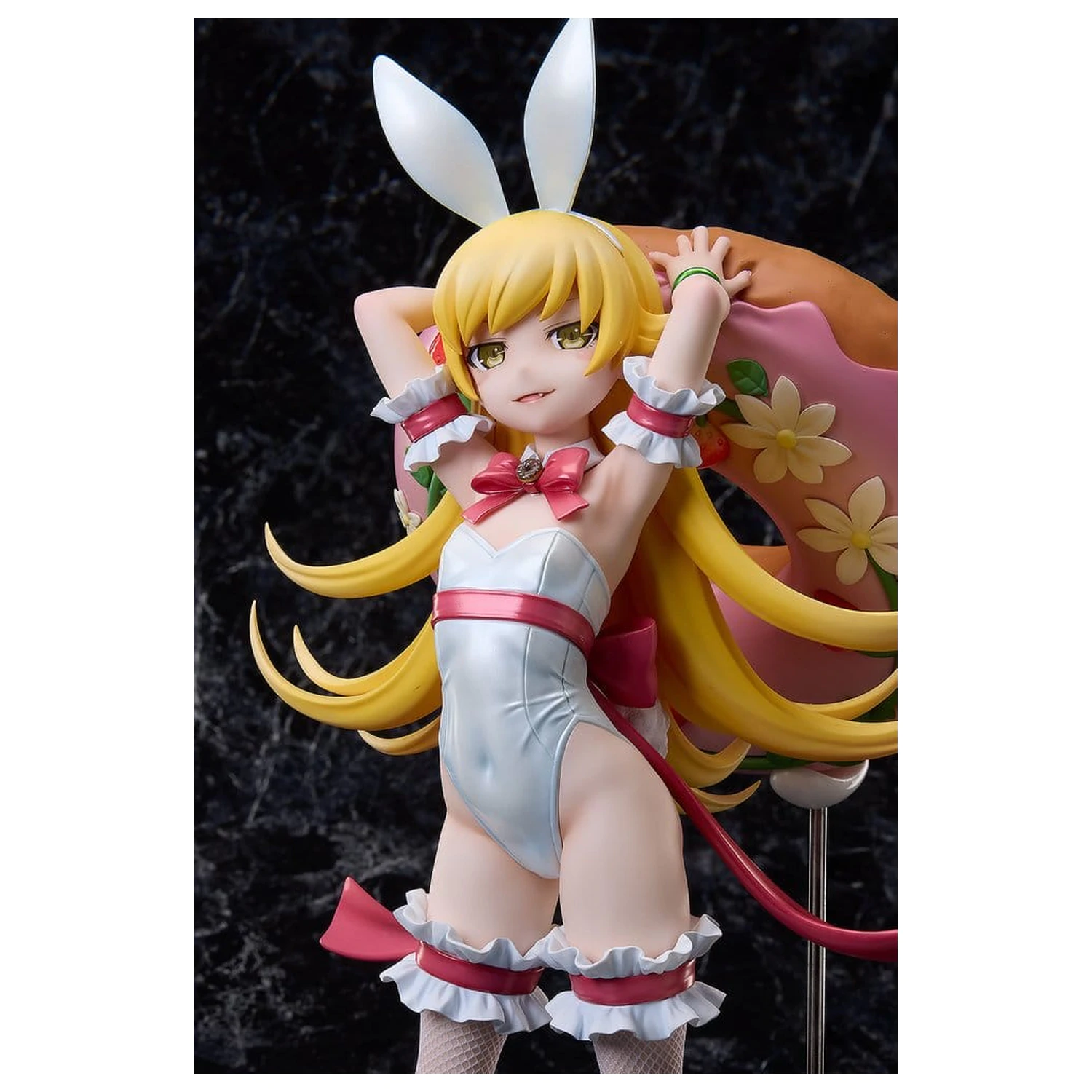 Monogatari Series PVC kip 1/4 Shinobu Oshino White Bunny Ver. 35 cm fotografija izdelka