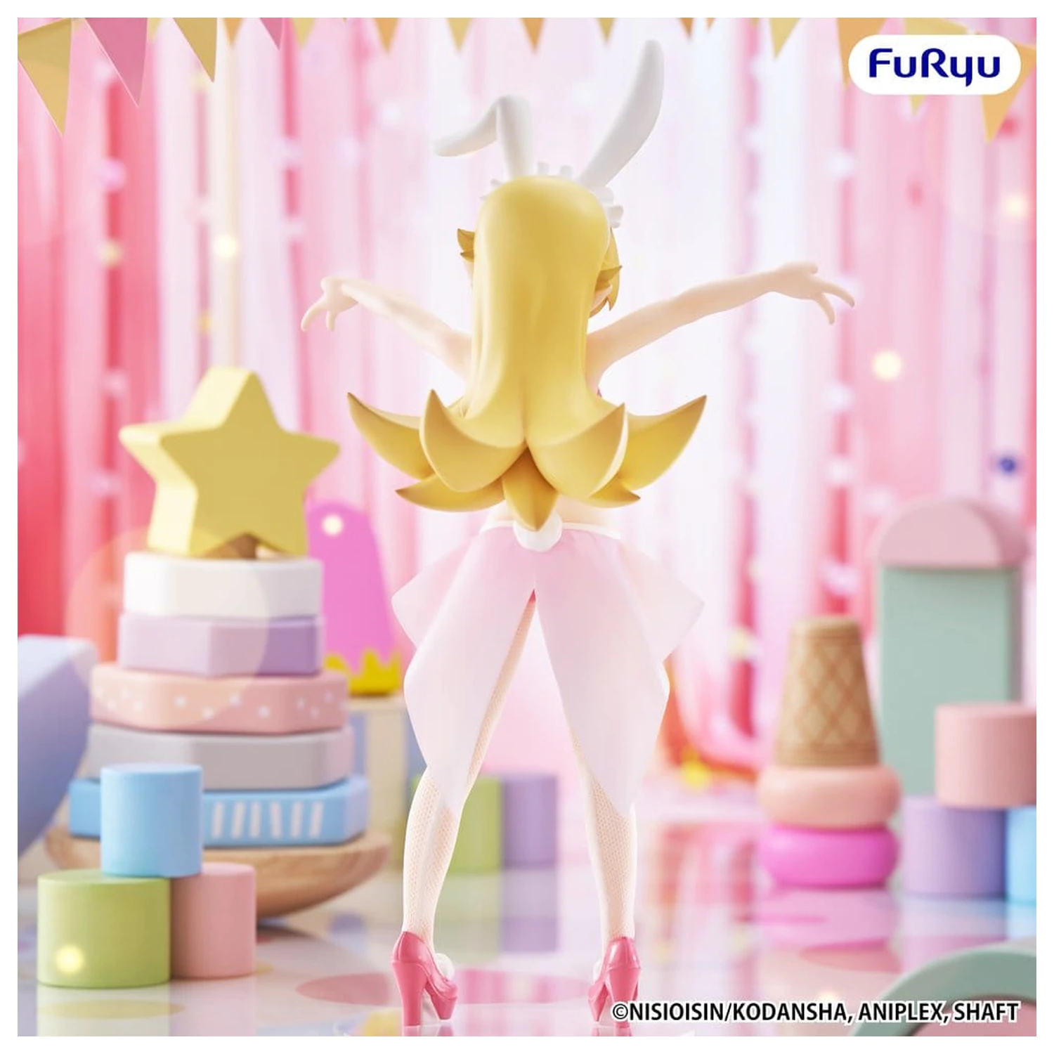 Monogatari Series BiCute Bunnies PVC figura Shinobu Oshino 23 cm fotografija izdelka