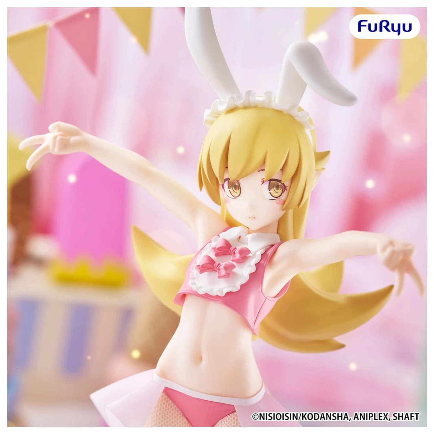 Monogatari Series BiCute Bunnies PVC figura Shinobu Oshino 23 cm fotografija izdelka