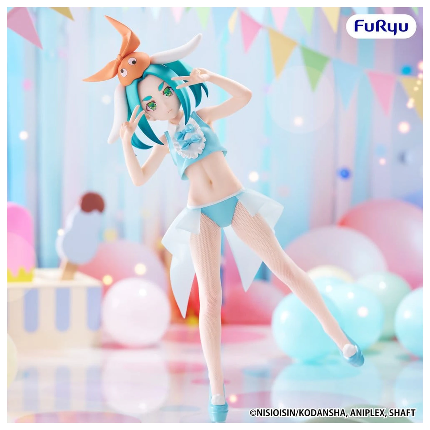 Monogatari Series BiCute Bunnies PVC Figura Yotsugi Ononoki 23 cm fotografija izdelka