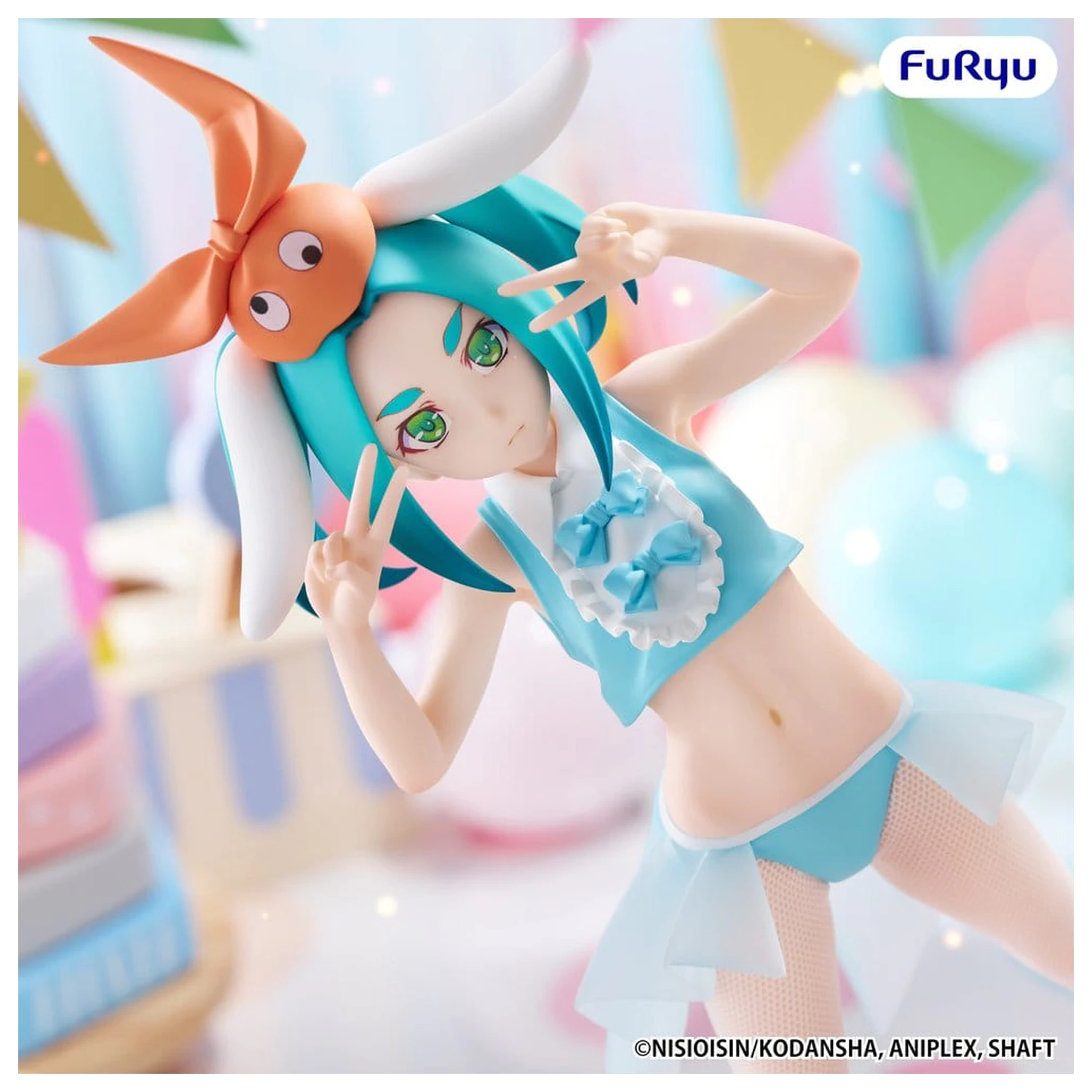 Monogatari Series BiCute Bunnies PVC Figura Yotsugi Ononoki 23 cm fotografija izdelka