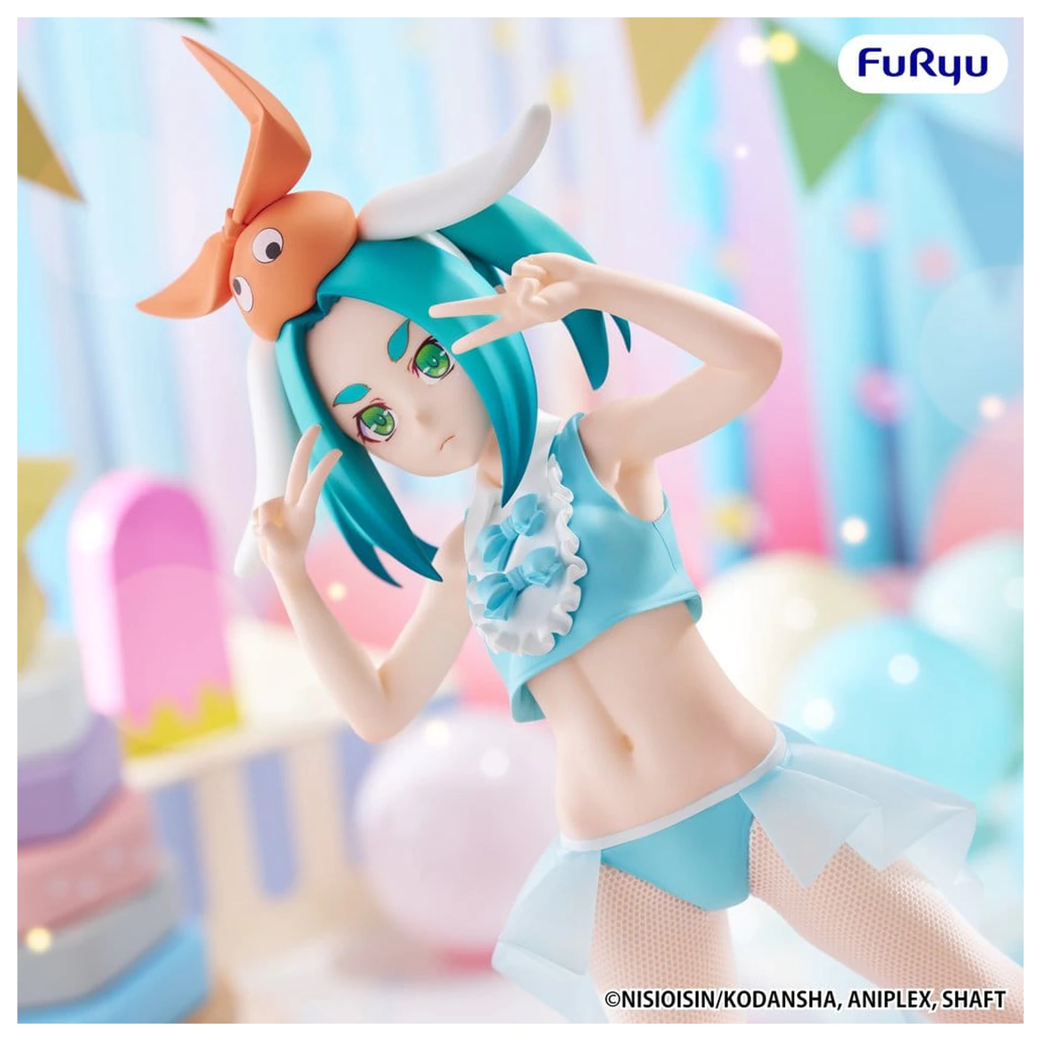 Monogatari Series BiCute Bunnies PVC Figura Yotsugi Ononoki 23 cm fotografija izdelka